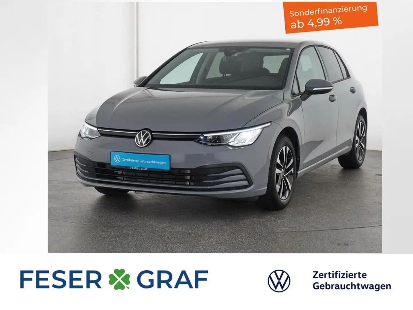 Volkswagen Golf 1.0 TSI United DSG LED ACC Navi Sitzhzg Grau - 1