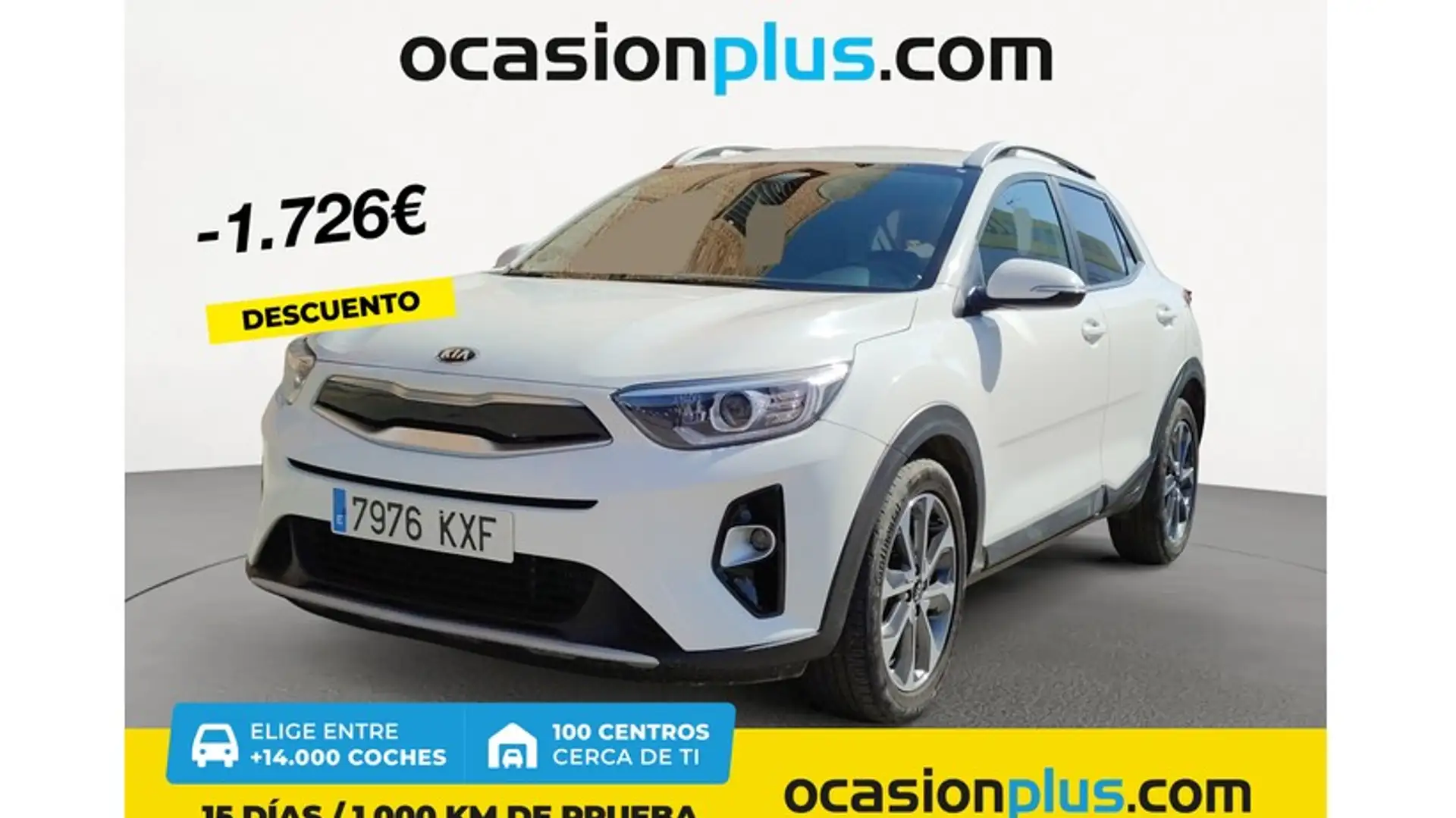 Kia Stonic 1.0 T-GDi Eco-Dynamic Drive DCT 120 Blanc - 1