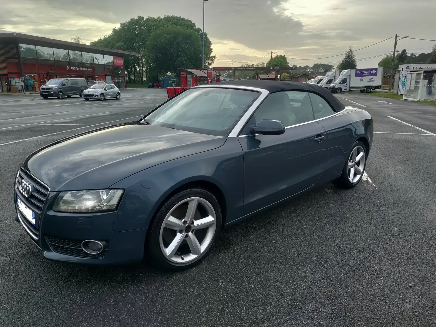 Audi A5 A5 Cabriolet 2.0 TFSI 211 Ambiente Gris - 2