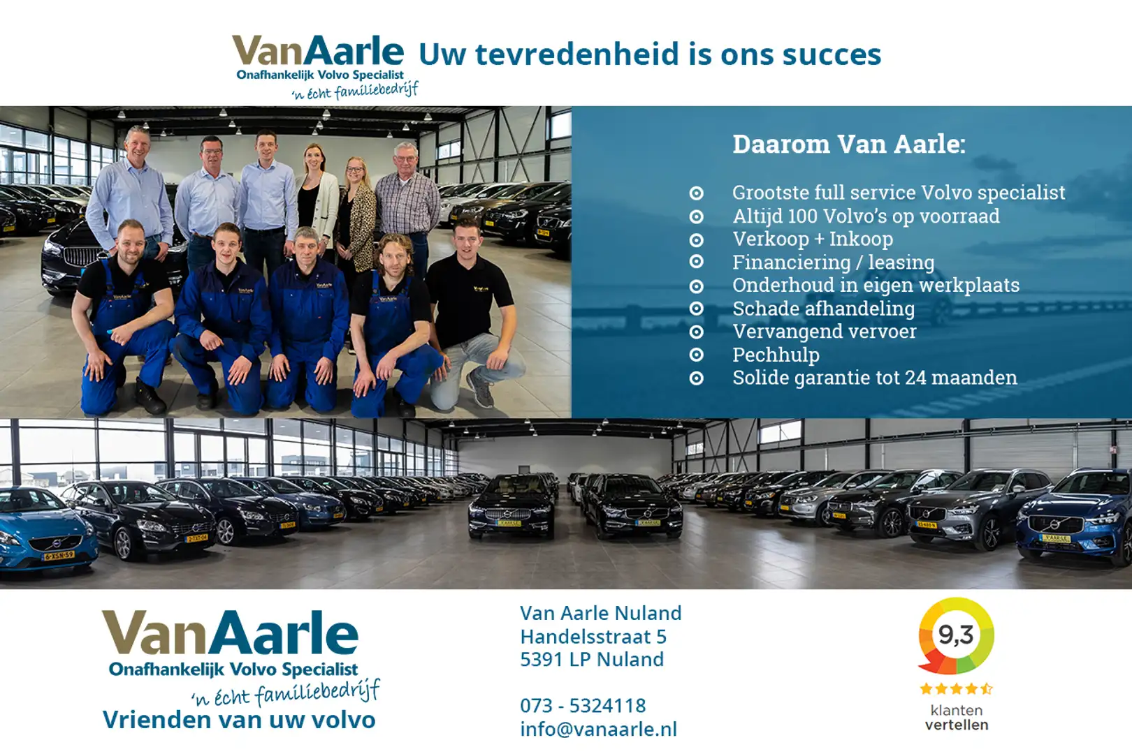 Volvo XC60 T6 Aut. Inscription Leder ACC 340pk Grijs - 1
