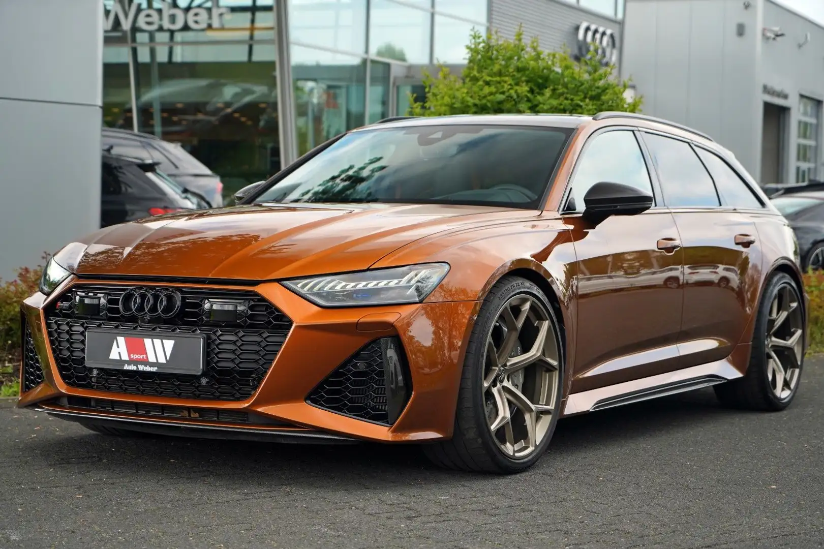 Audi RS6 PERFORMANCE UNIKAT B&O ADV. CARBON EXT. LASE Braun - 2