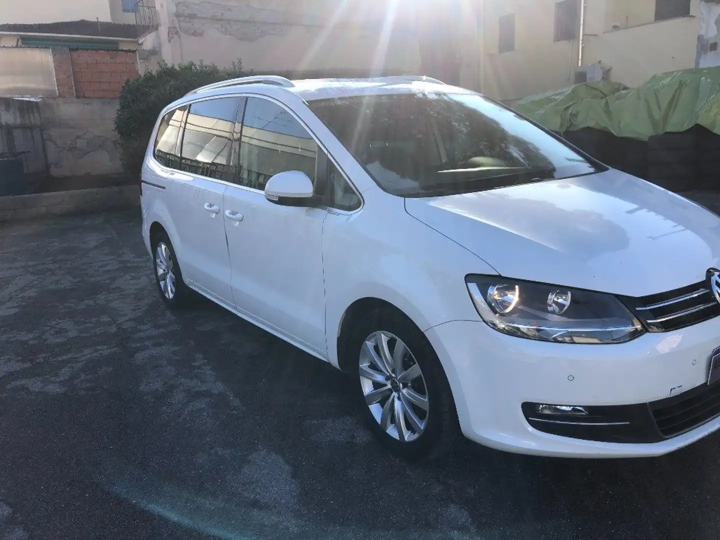 Volkswagen Sharan 2.0 TDI 177 CV DSG Highline BlueMotion Technology Blanc - 2