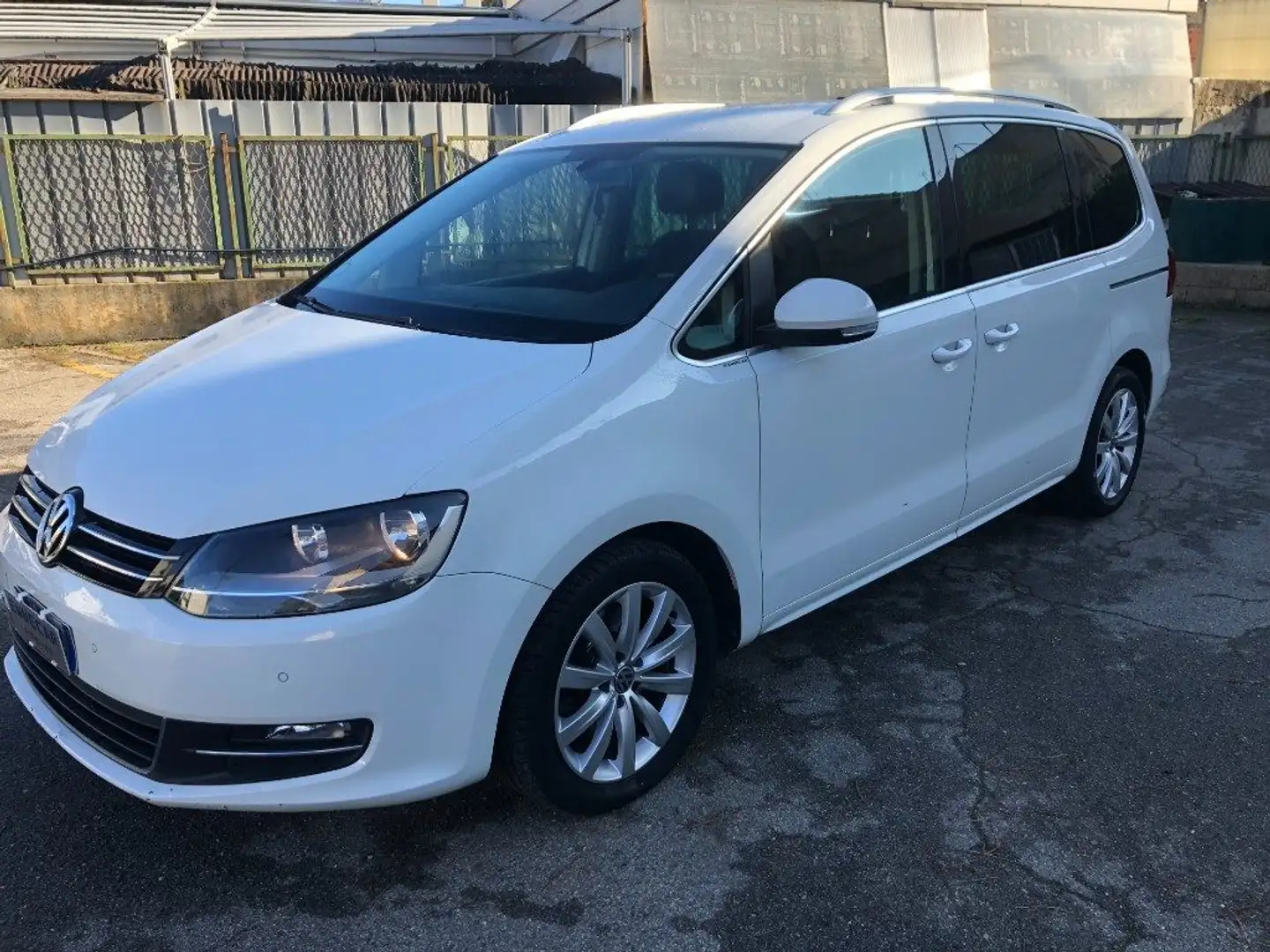 Volkswagen Sharan 2.0 TDI 177 CV DSG Highline BlueMotion Technology Blanc - 1