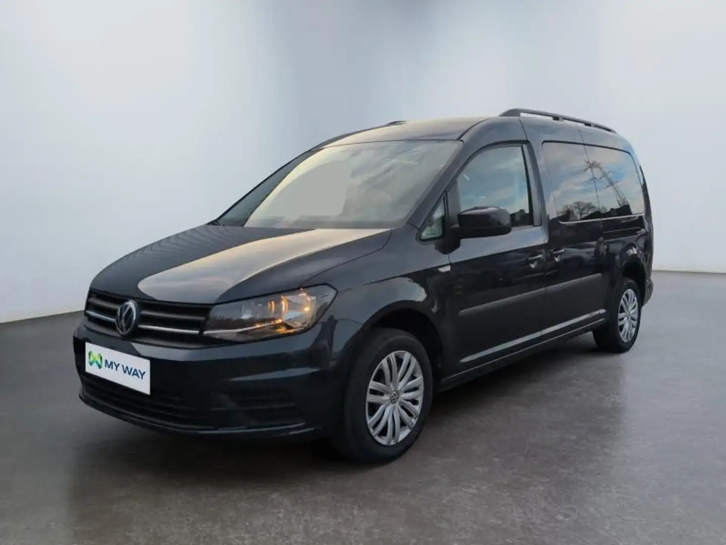 Volkswagen Caddy Maxi*7 places*GPS*Capteurs Ar*Clim auto*Bluetooth Bleu - 1