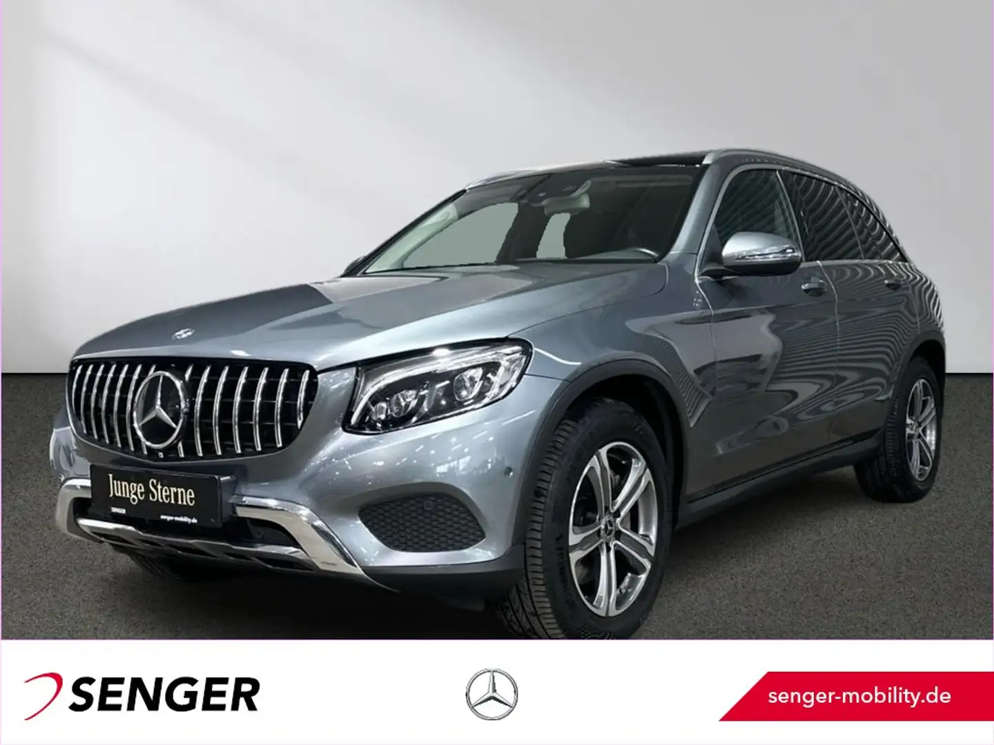 Mercedes-Benz GLC 250 d 4M Panorama Distronic Comand LED AHK Gris - 1