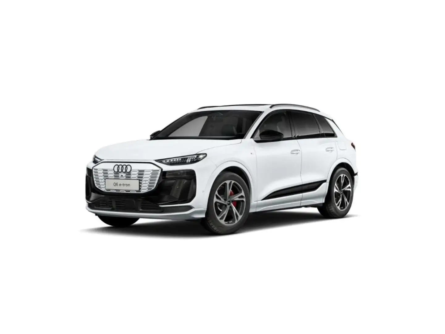 Audi Q6 e-tron SUV S line Weiß - 2