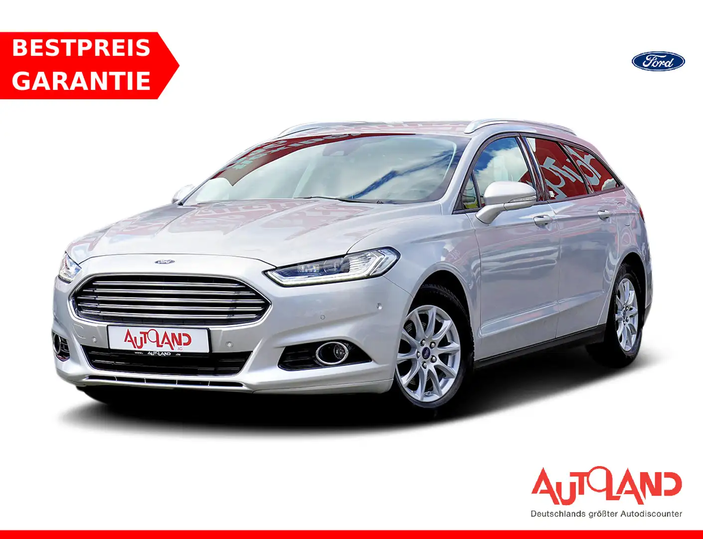 Ford Mondeo Turnier 1.5 EcoBoost LED Navi Sitzheizung Plateado - 1