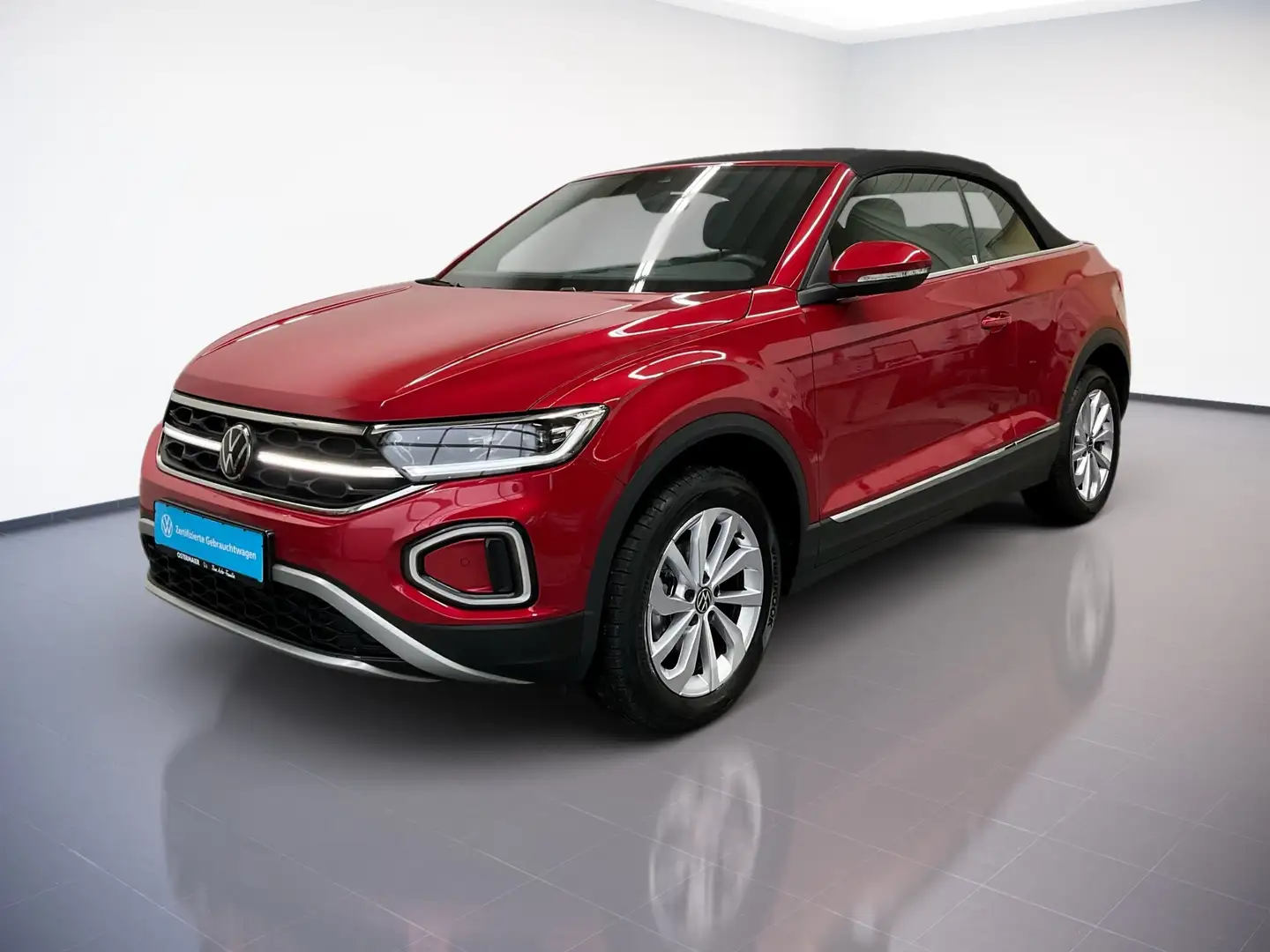 Volkswagen T-Roc Cabriolet STYLE 1.5TSI 150PS DSG NP.53T AHK.STDHZG Rot - 2