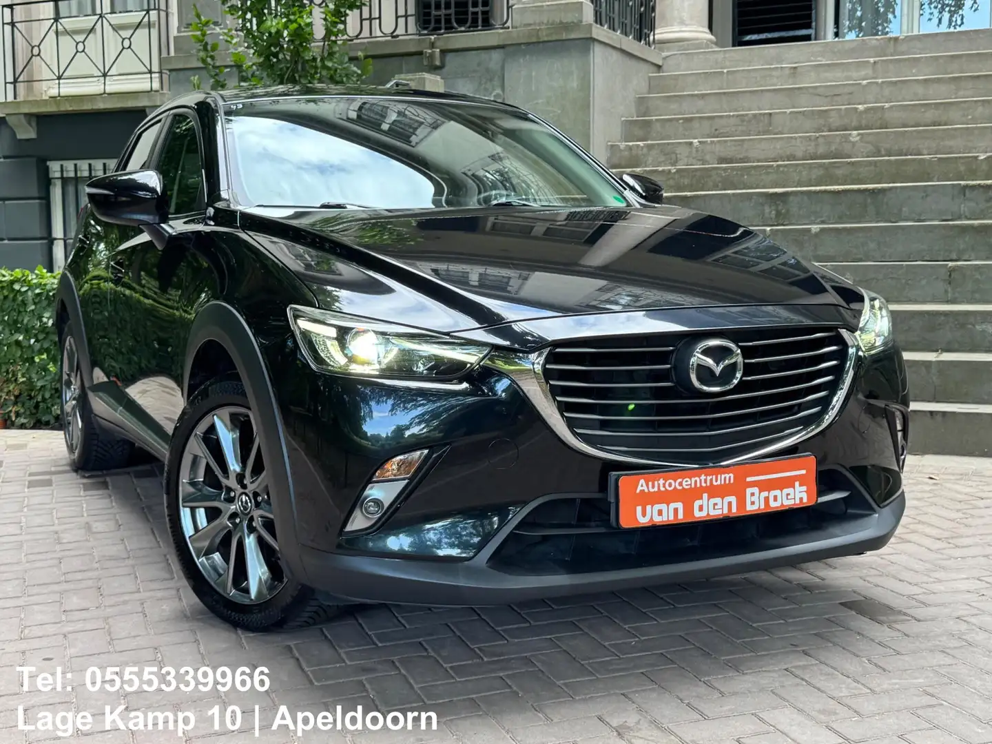 Mazda CX-3 2.0 SkyActiv-G 120 GT-M Navi Xenon Leder Head up D Zwart - 2