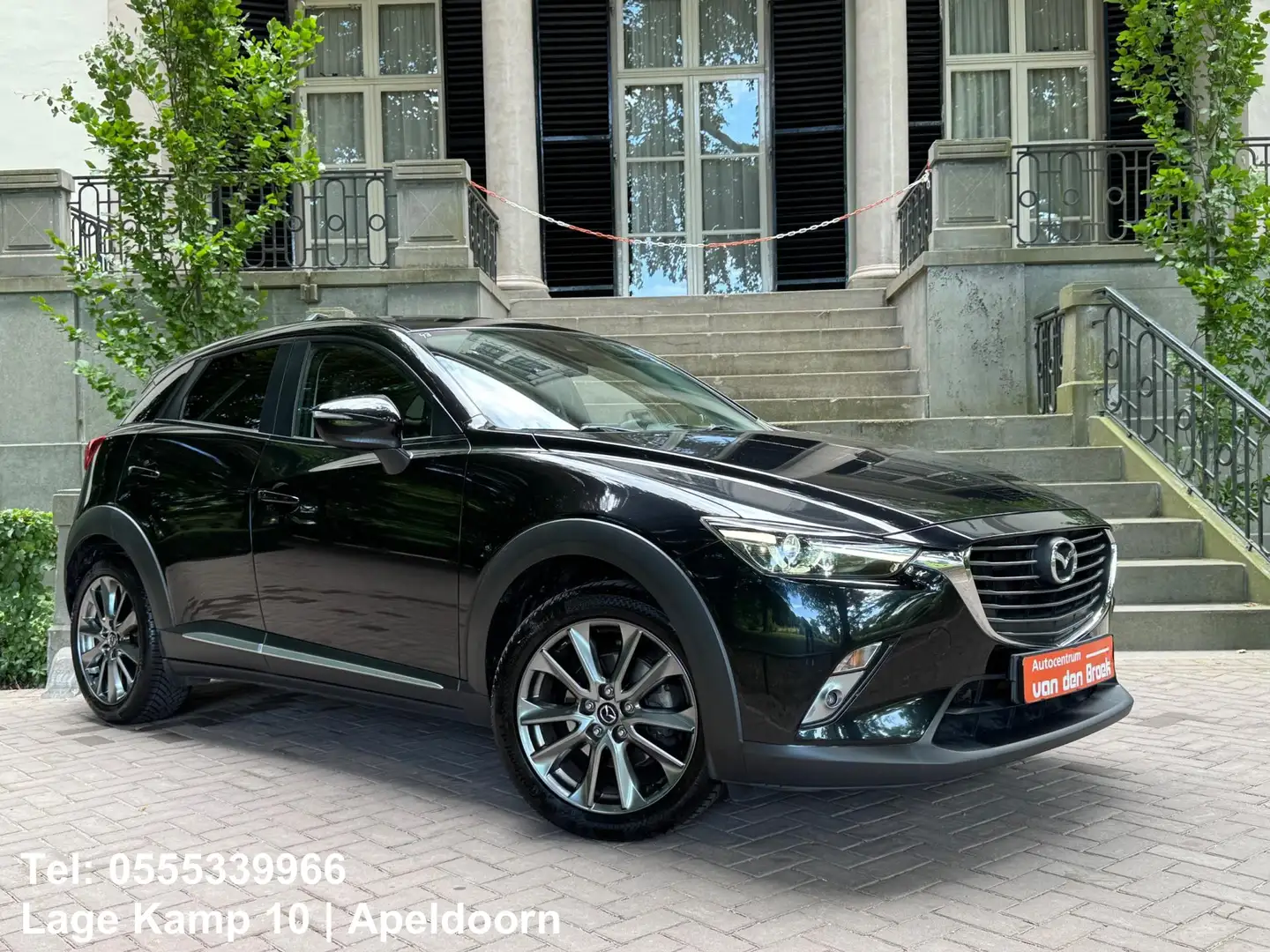 Mazda CX-3 2.0 SkyActiv-G 120 GT-M Navi Xenon Leder Head up D Zwart - 1