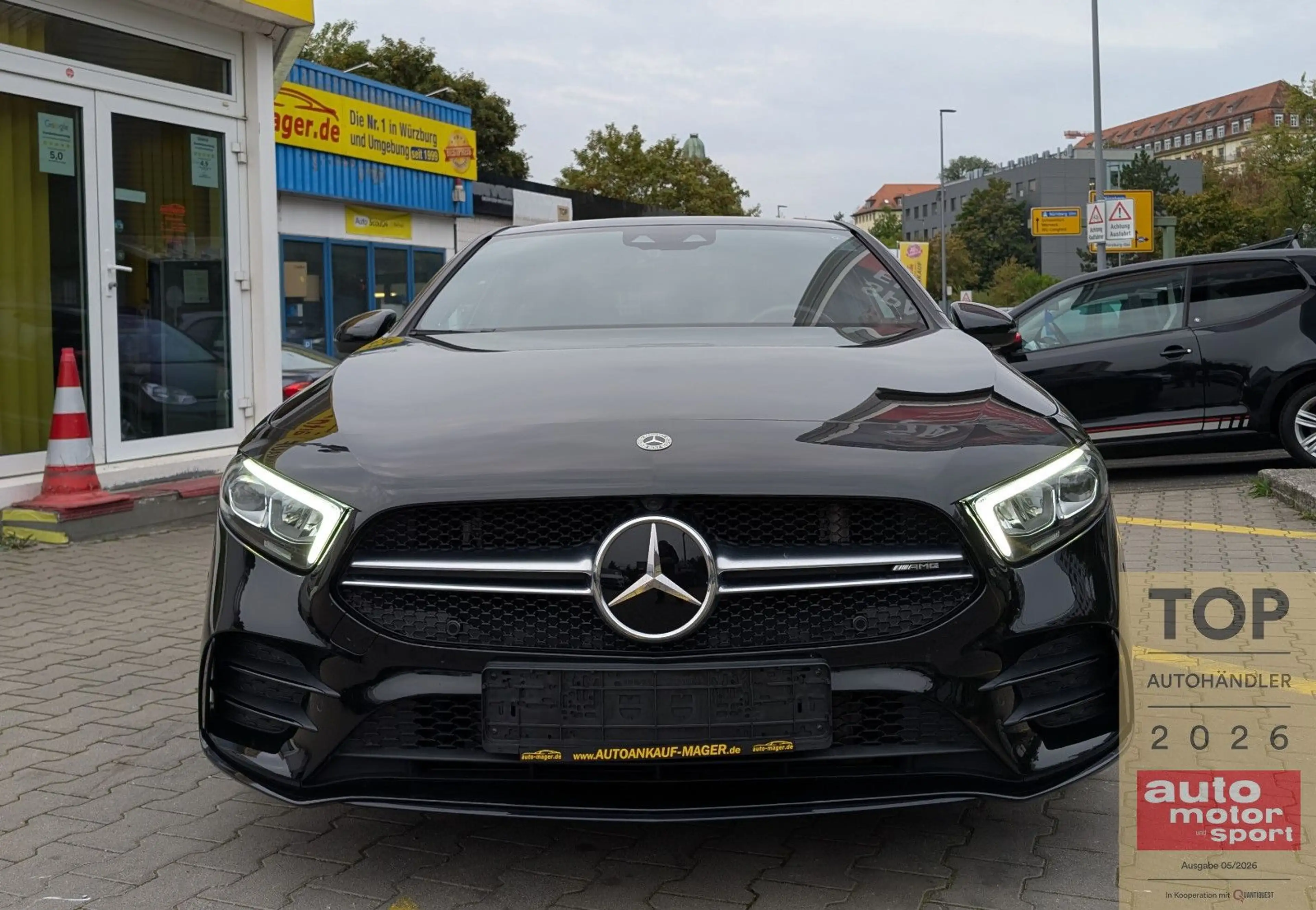 Mercedes-Benz A 35 AMG A35 AMG 4Matic+*Dis+LED*PANO*Wide*RKam*Burmester — photo 2
