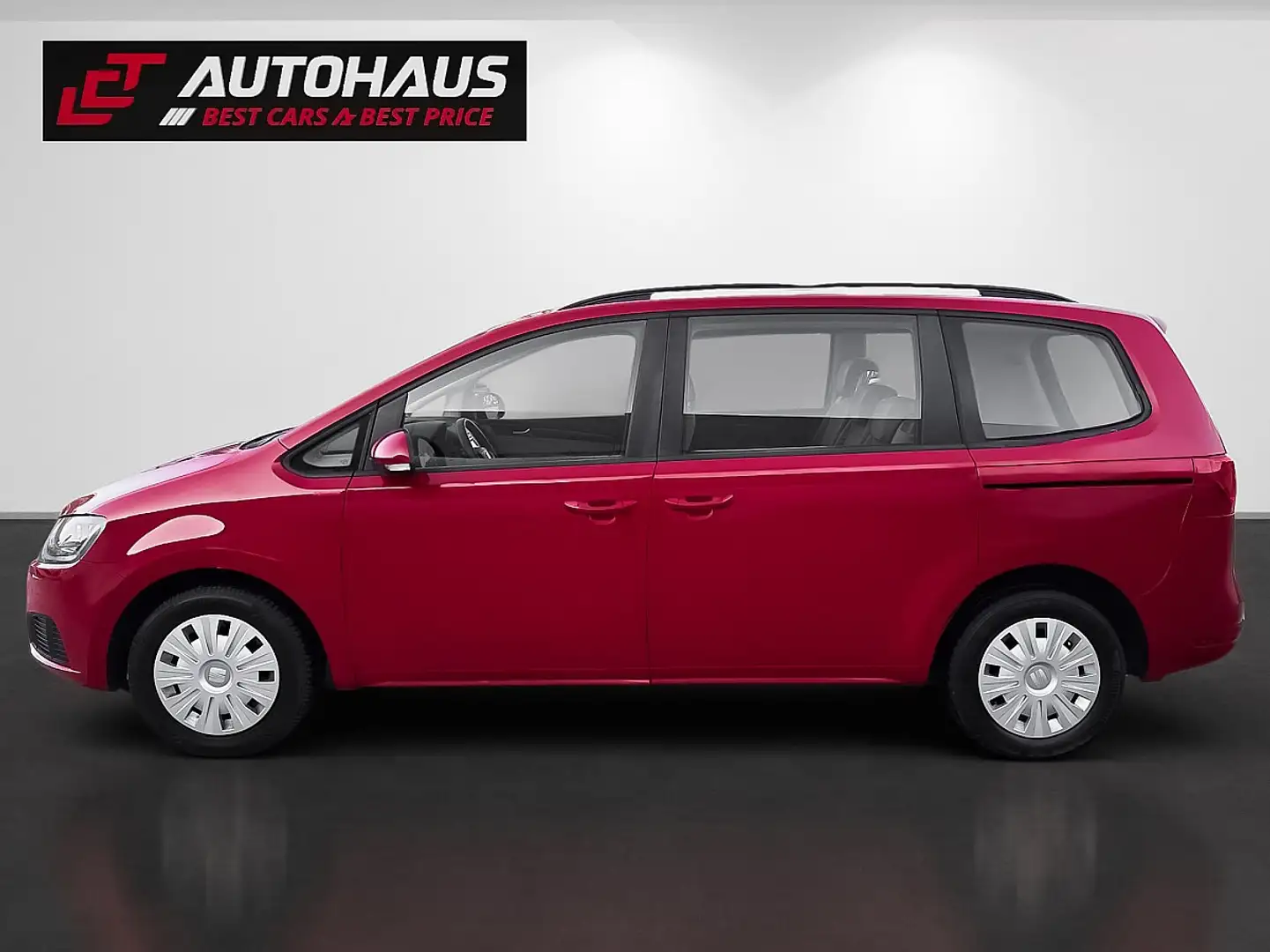 SEAT Alhambra Reference 2,0 TDI CR 4WD |1.BESITZ|7-SITZER| Rot - 2