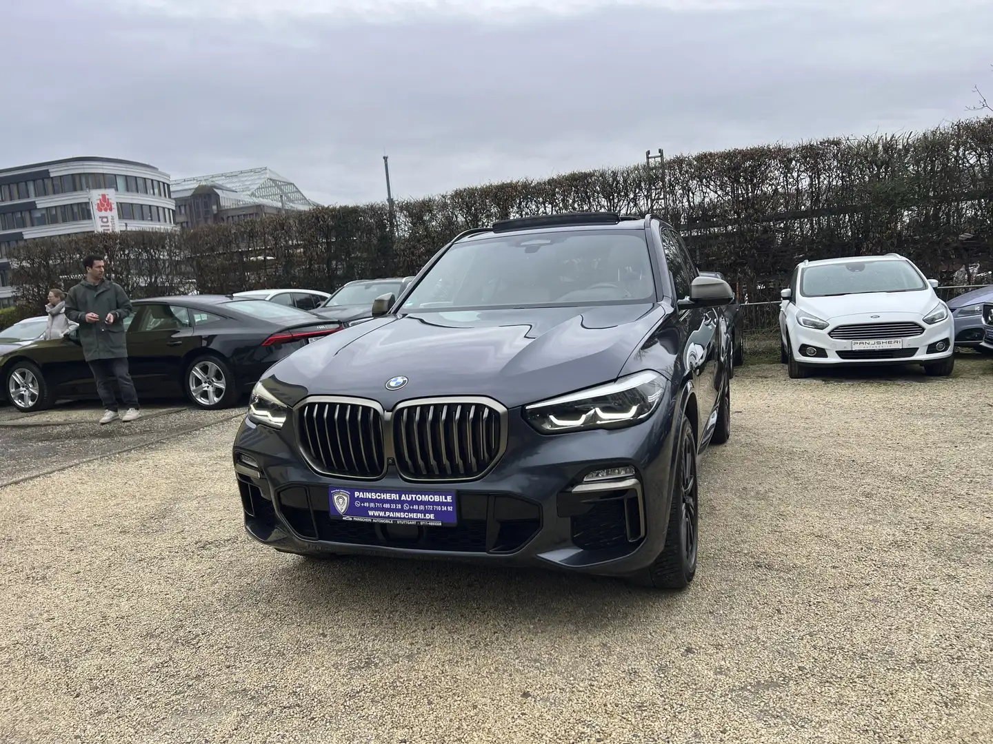 BMW X5 M 50d AHK+PANO+HEAD-UP+ACC+360°+HARMAN-KARDON Šedá - 2