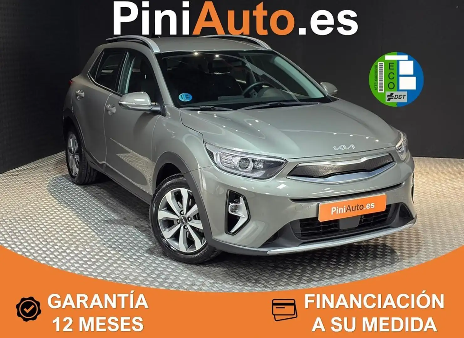 Kia Stonic 1.0 T-GDi 88kW (120CV) MHEV iMT Drive Gris - 1