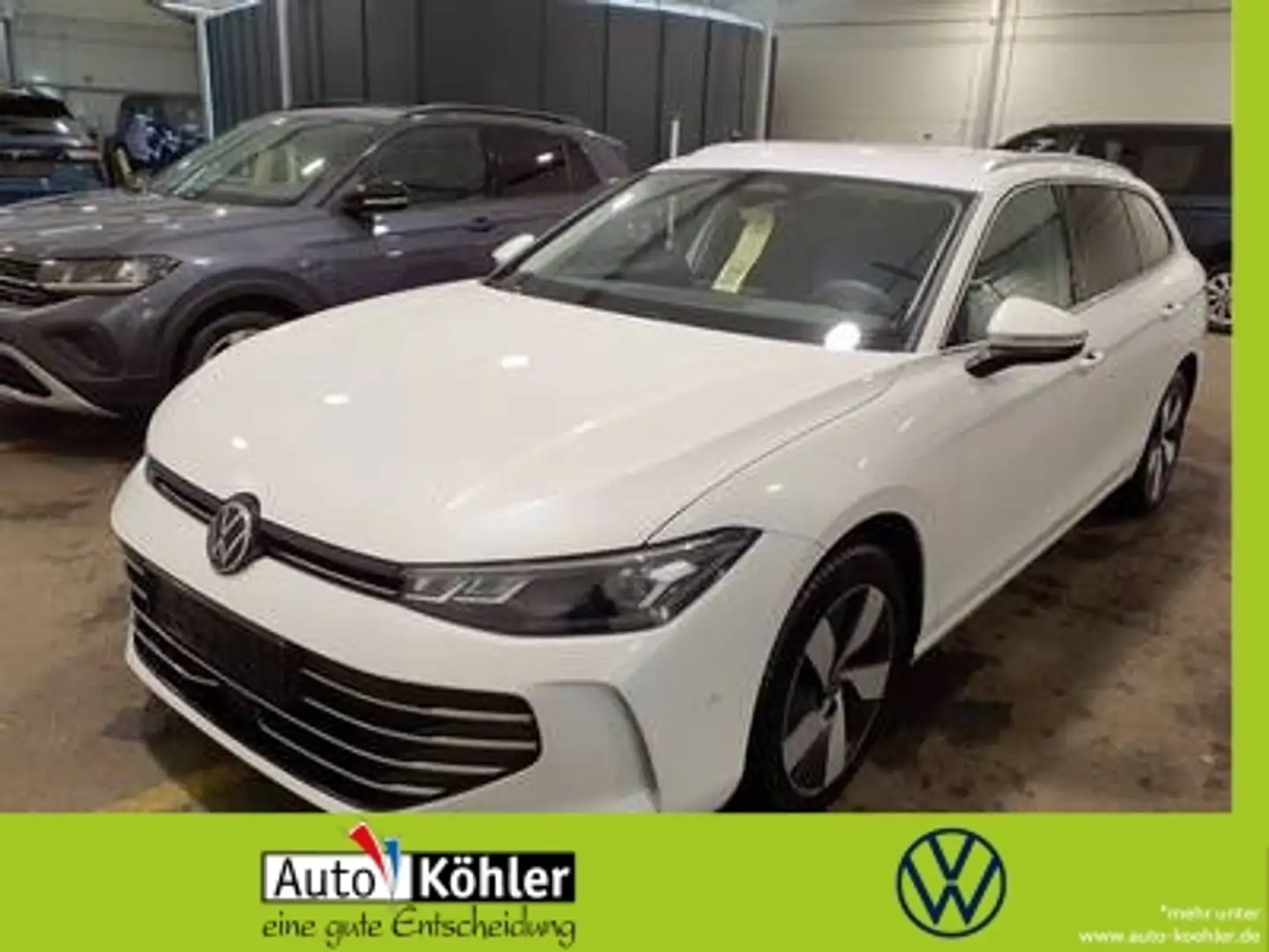 Volkswagen Passat Business eTSI CarPlay/AHK/Virt/360/ACC Weiß - 1