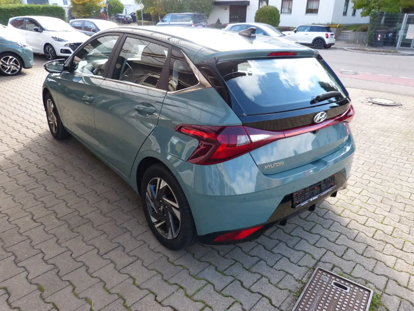 Hyundai i20 Advanced VOLL-LED APPLE KAMERA SHZ LHZ Grün - 2