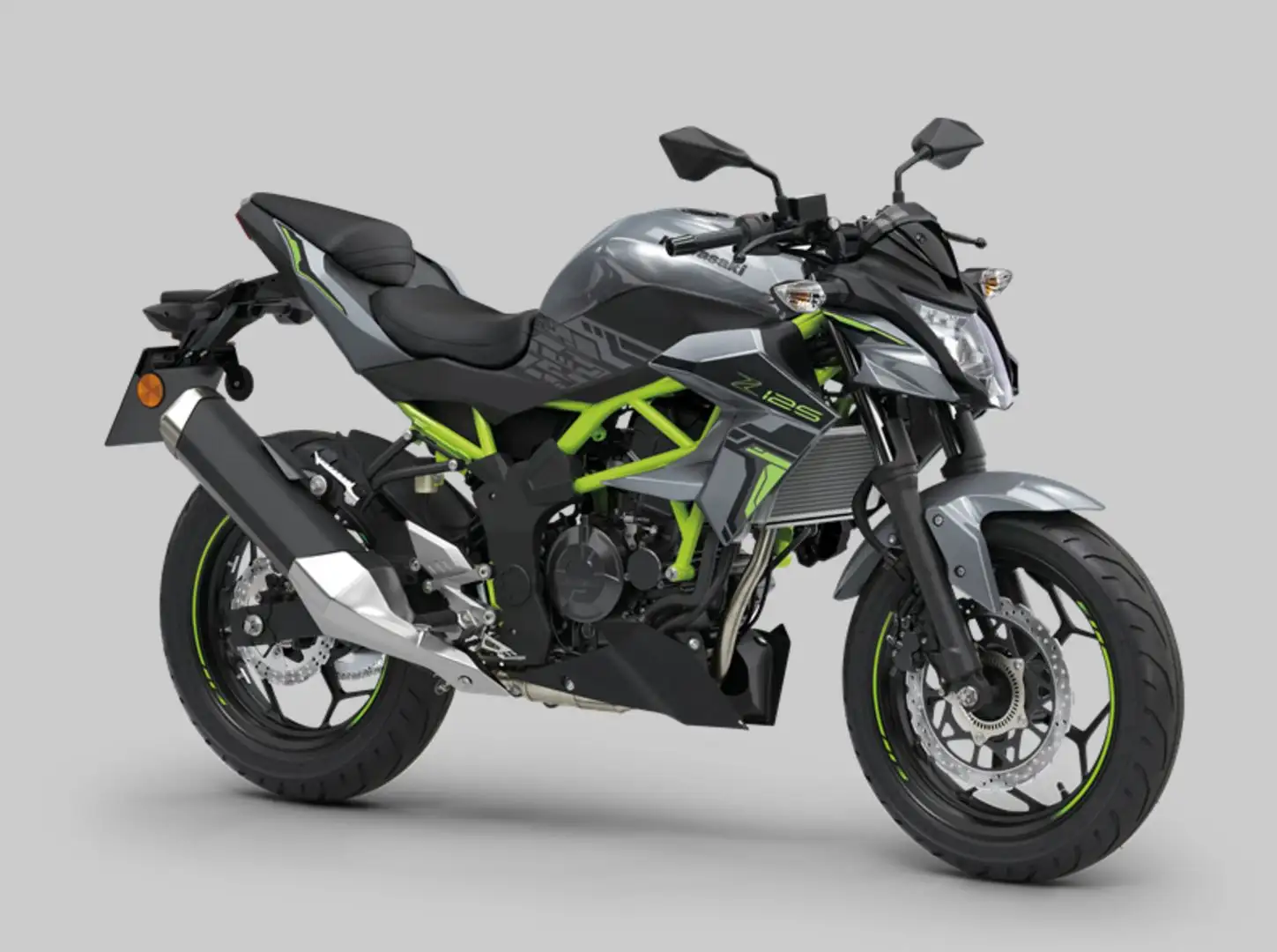 Kawasaki Z 125 Grijs - 1