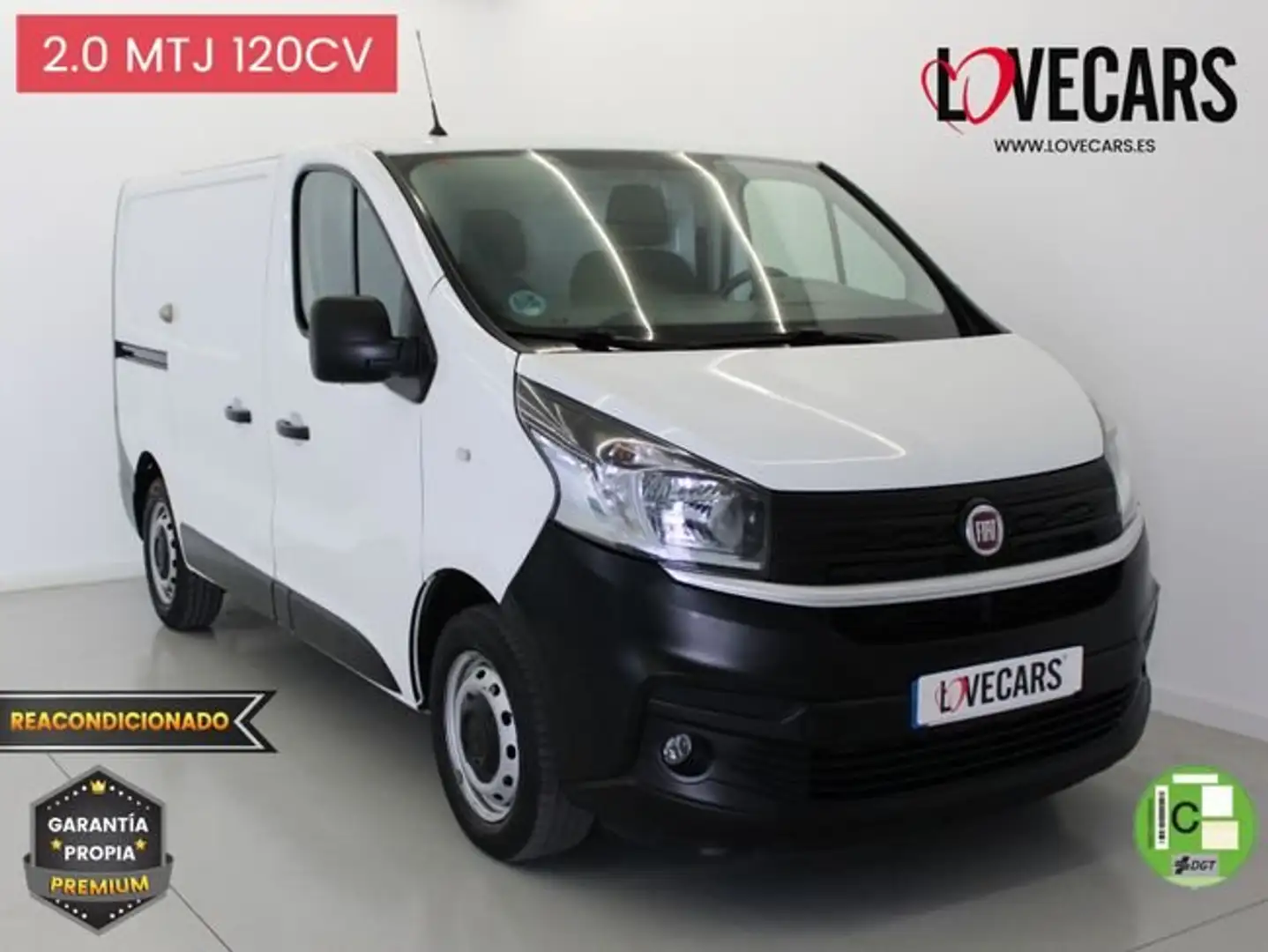 Fiat Talento 2.0 MTJ FURGÓN CERRADO 6 VEL 120 Blanco - 1