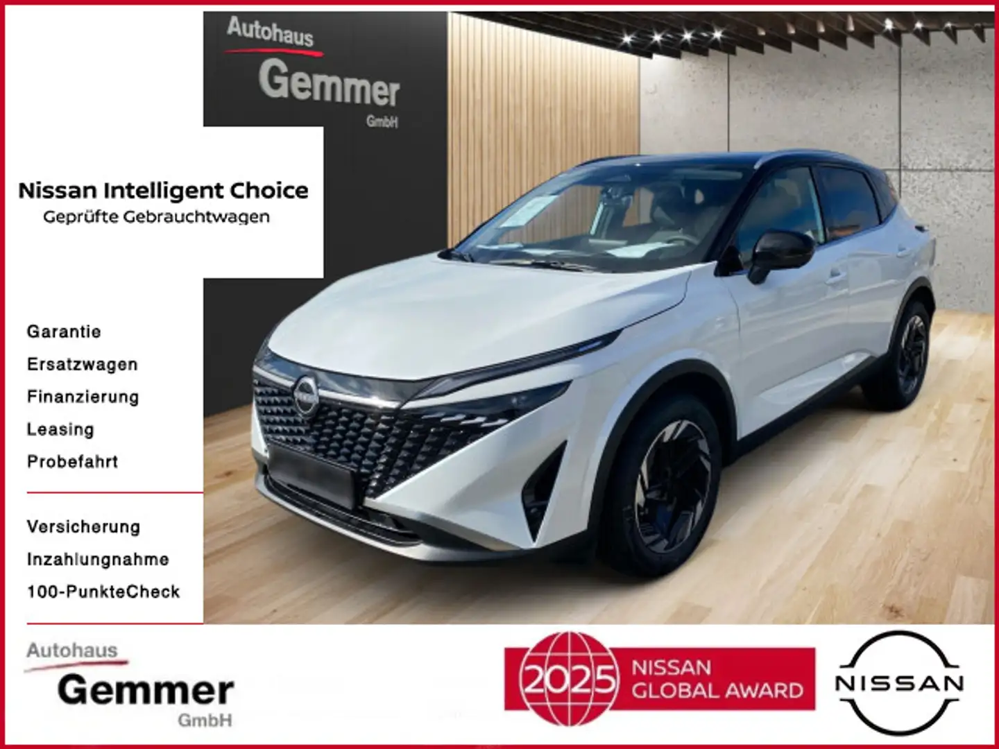 Nissan Qashqai QASHQAI 1.3 DIG-T MHEV 158 PS 4x4 N-Connecta Win Schwarz - 1