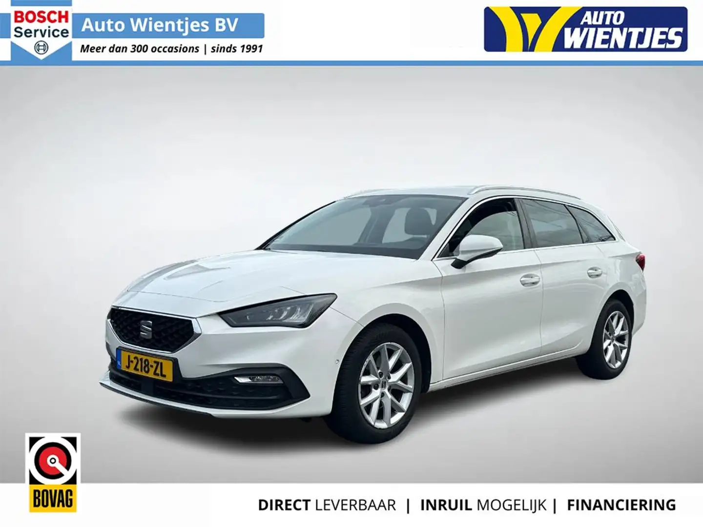 SEAT Leon Sportstourer 1.5 TSI 96kw | Style Launch | Navi | Weiß - 1