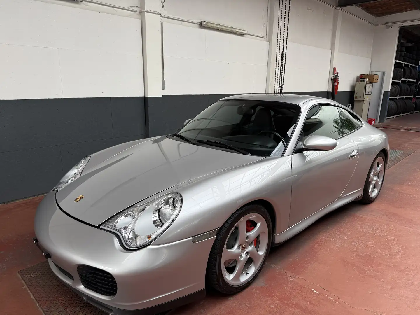 Porsche 996 911 Carrera 4S phase 2,  Full option Zilver - 1