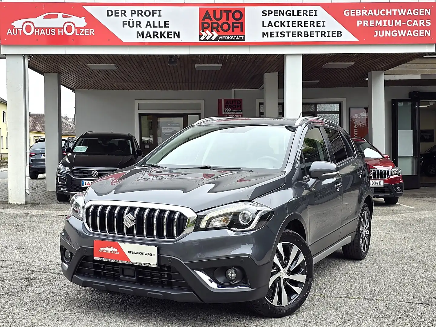 Suzuki SX4 S-Cross 1.4 *Service NEU, Pano, ACC, Keyless* Grau - 1