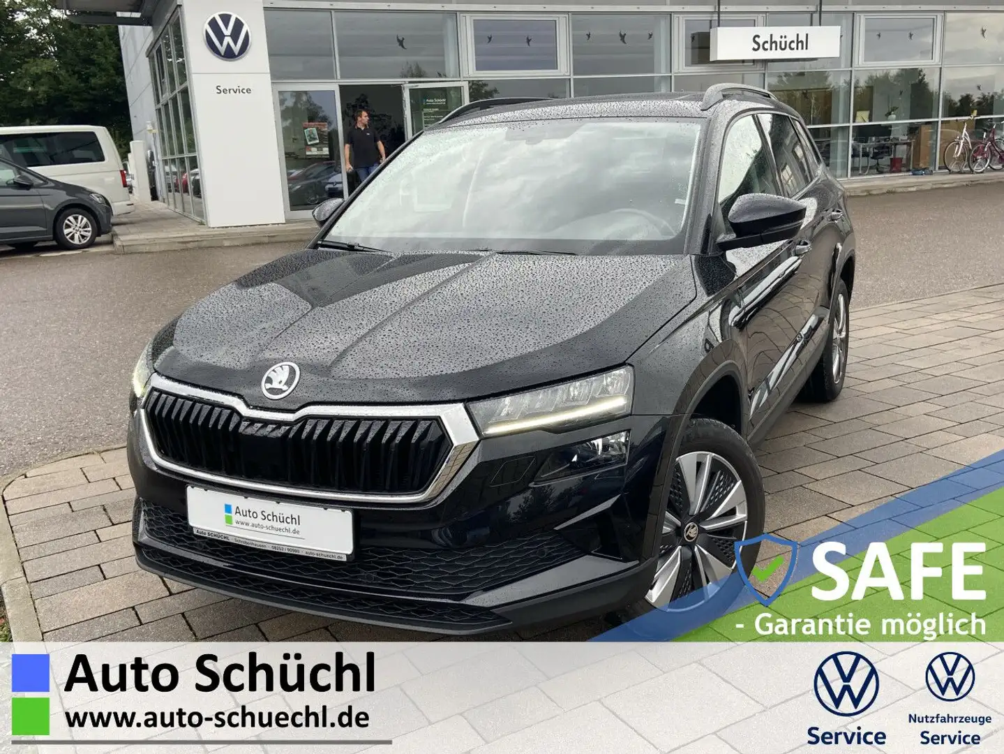 Skoda Karoq 1.5 TSI PARKING-PAKET+NAVI+LED+AHK+SMART-L Schwarz - 1