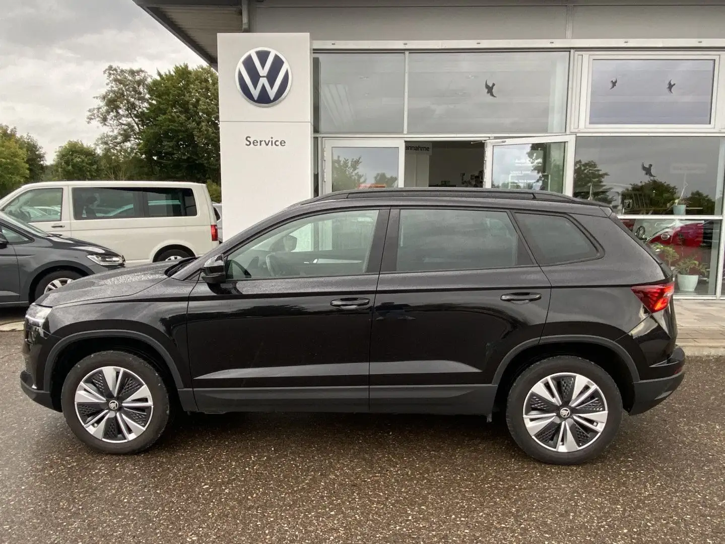 Skoda Karoq 1.5 TSI PARKING-PAKET+NAVI+LED+AHK+SMART-L Schwarz - 2