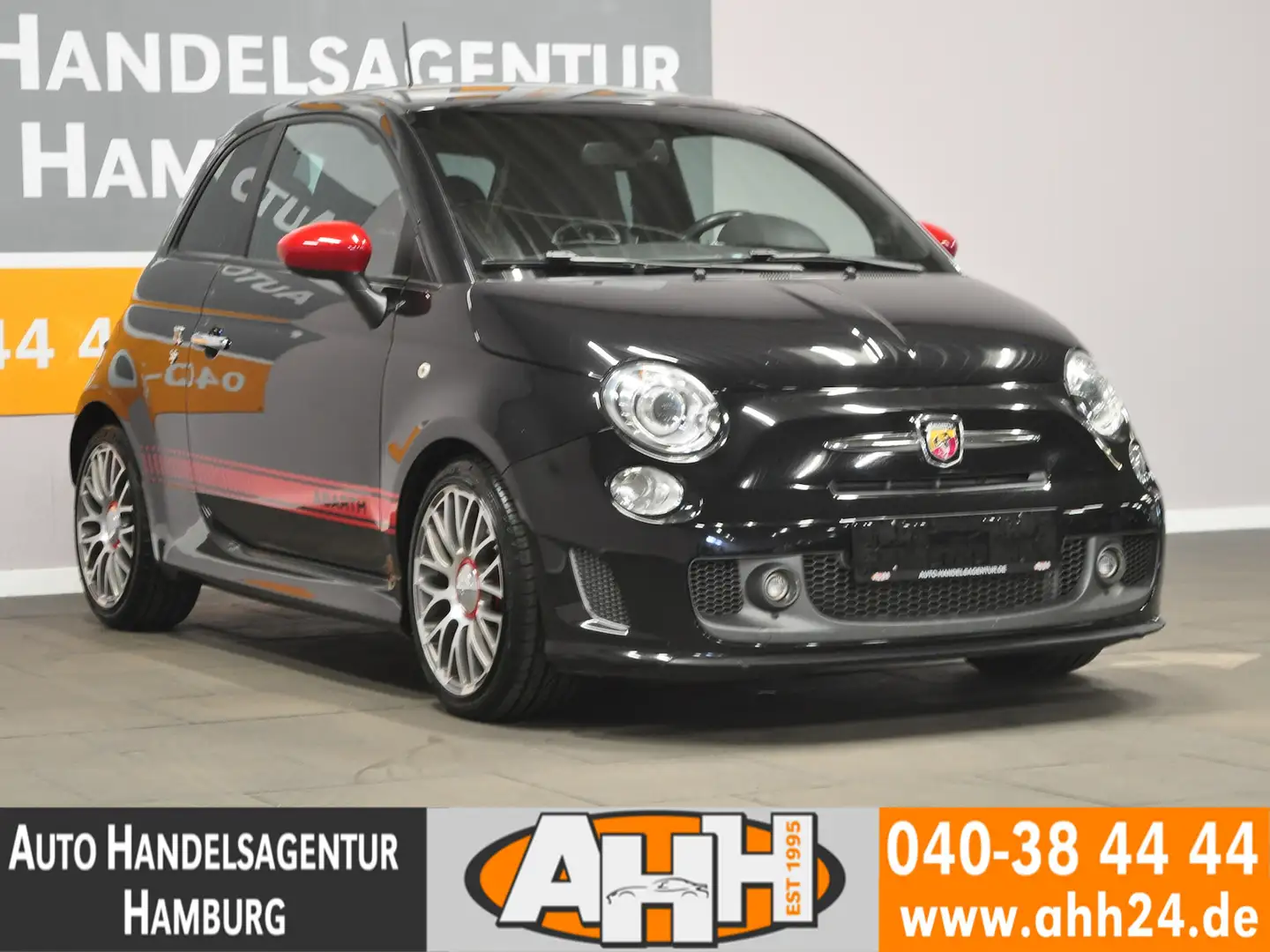 Abarth 595 1.4 T-JET TURISMO SPORT|XENON|MEMO|SOUND|2H! Schwarz - 2