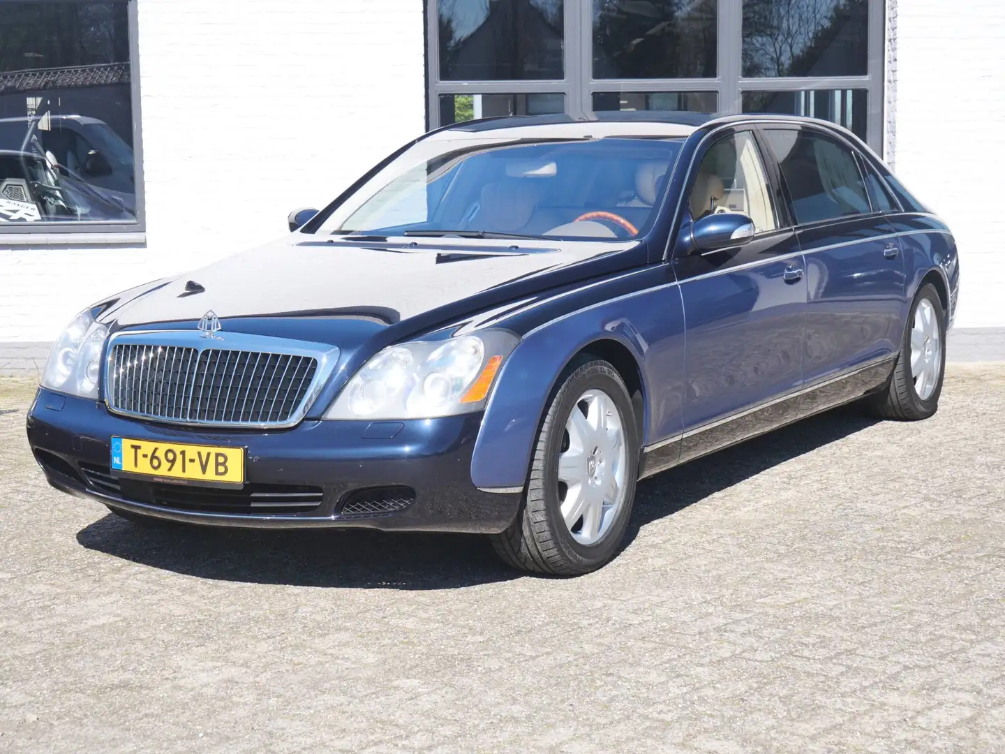 Maybach 62 5.5 V12 Separatie Panorama Koelkast Massage Blau - 1