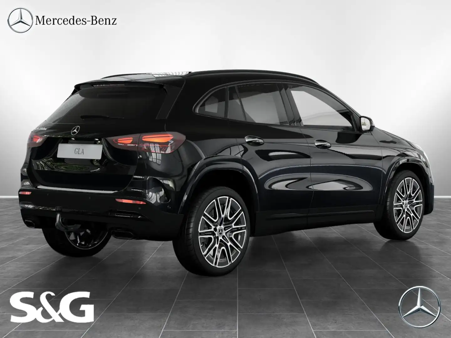 Mercedes-Benz GLA 200 d AMG MBUX+360°+LED+AHK+Totwink+Distron Black - 2