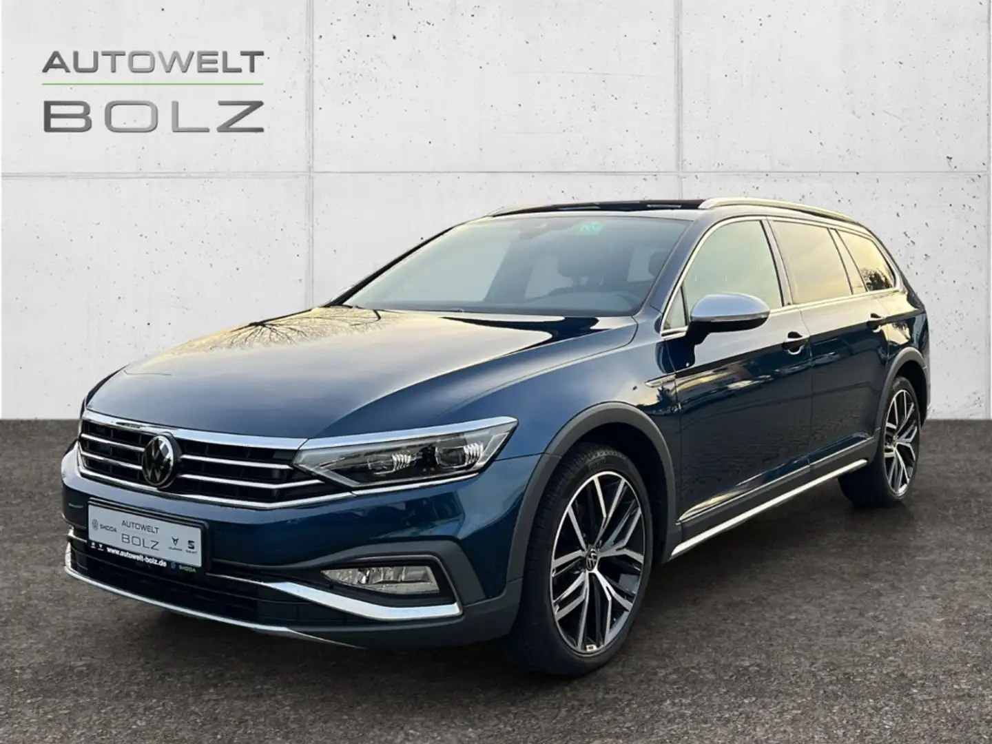 Volkswagen Passat Alltrack 4Motion 2.0 TDI AHK Navi Kamera DigiCock Blau - 1