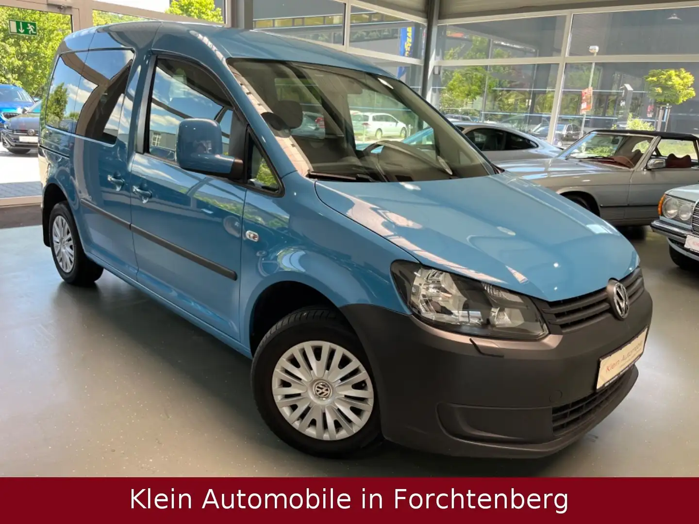 Volkswagen Caddy JAKO-O Aut. Klimatronic SHZ AHK 1.-Hand Blau - 1