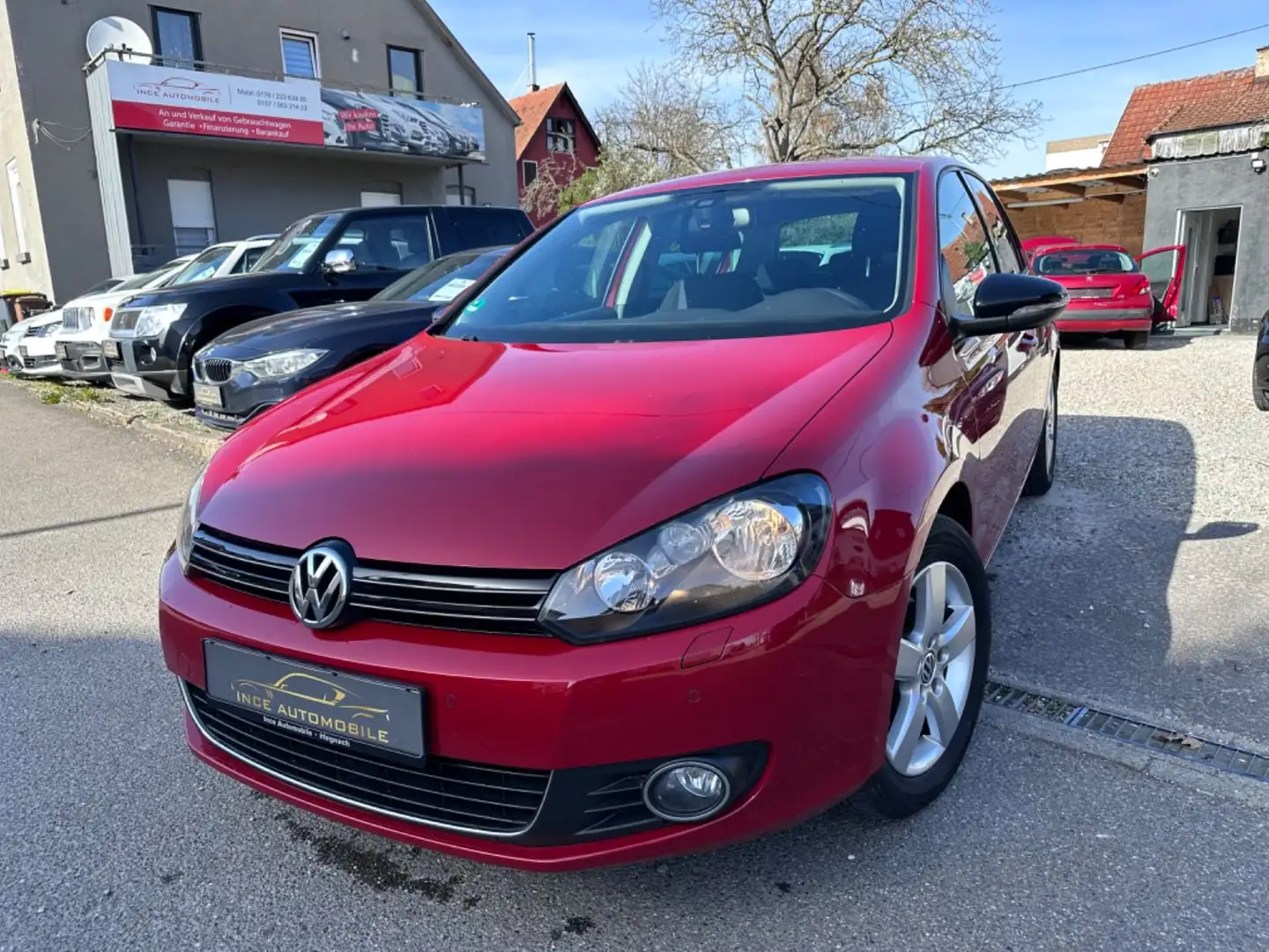 Volkswagen Golf VI Style*PDC*SHZ*Steuerkette/Service NEU* Rot - 1