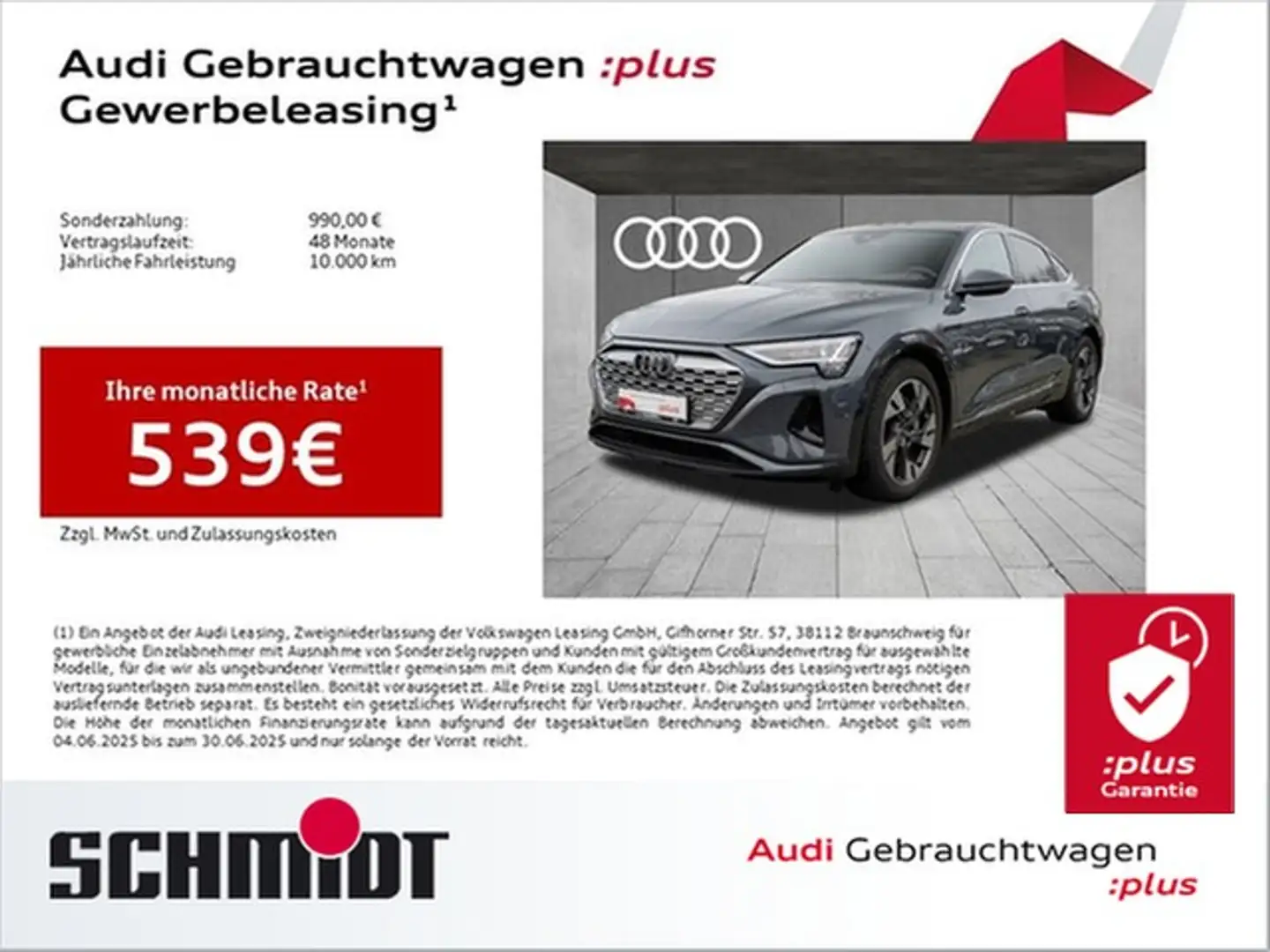 Audi Q8 e-tron Sportback 55 quattro Advanced AHK HuD Matrix LE... Grau - 1