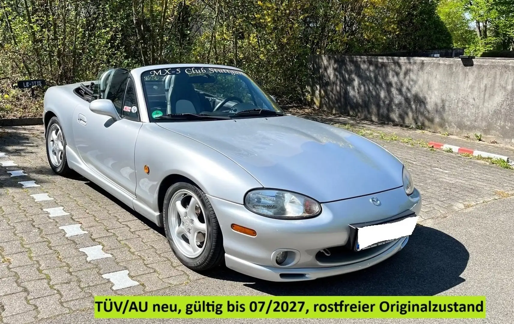 Mazda MX-5 MX-5 1.6i 16V Silber - 1