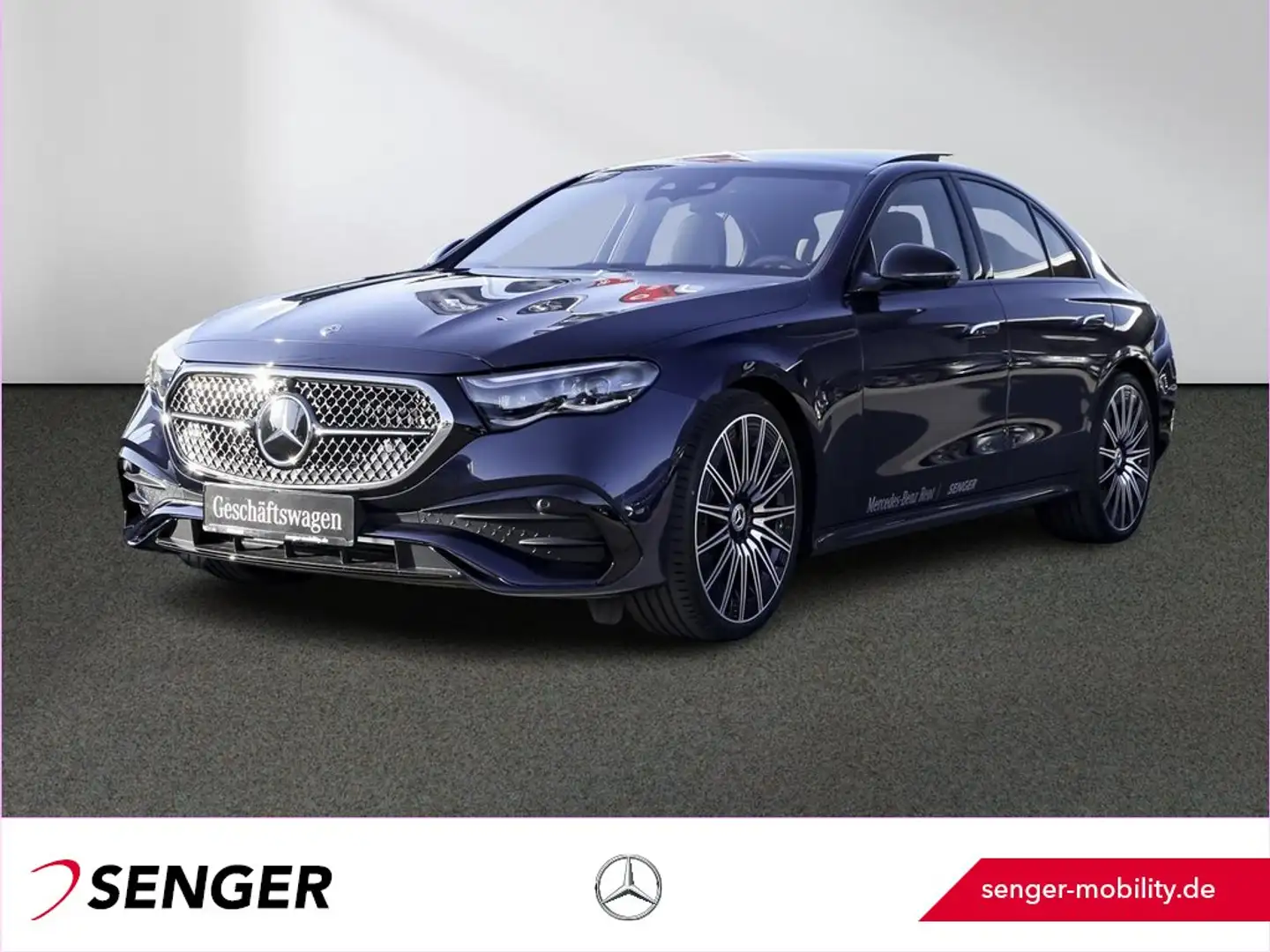 Mercedes-Benz E 200 AMG Digital-Light Panorama 360°-Kamera AHK Blau - 1