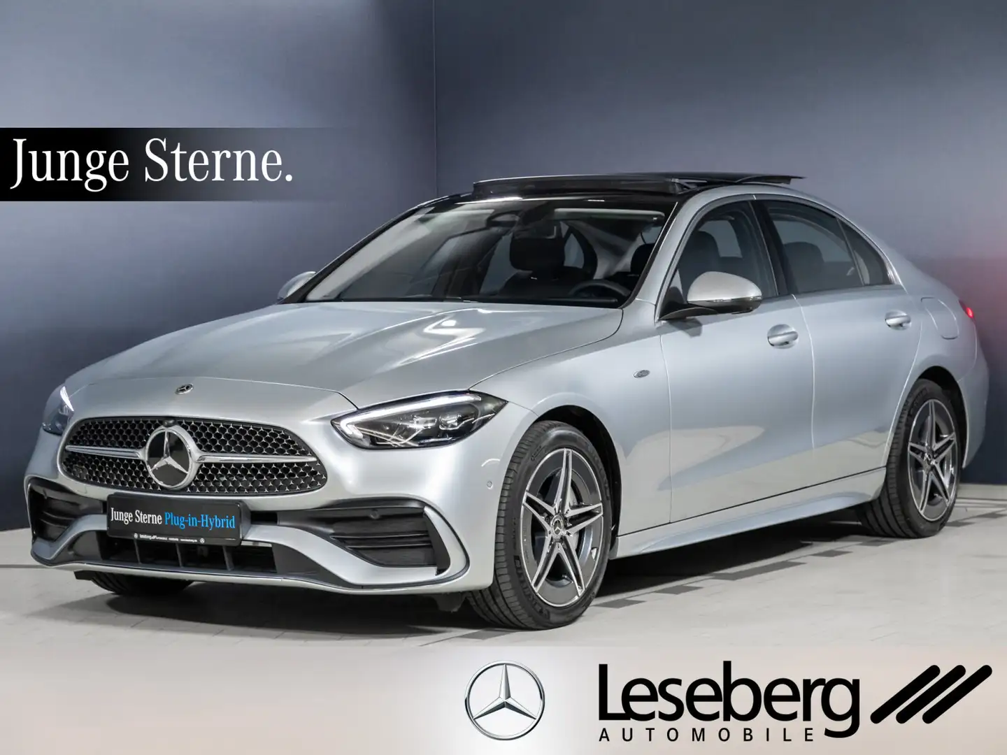 Mercedes-Benz C 300 C 300 e AMG LED/Pano/360°Kamera/Memory/Ambiente/ Silber - 1