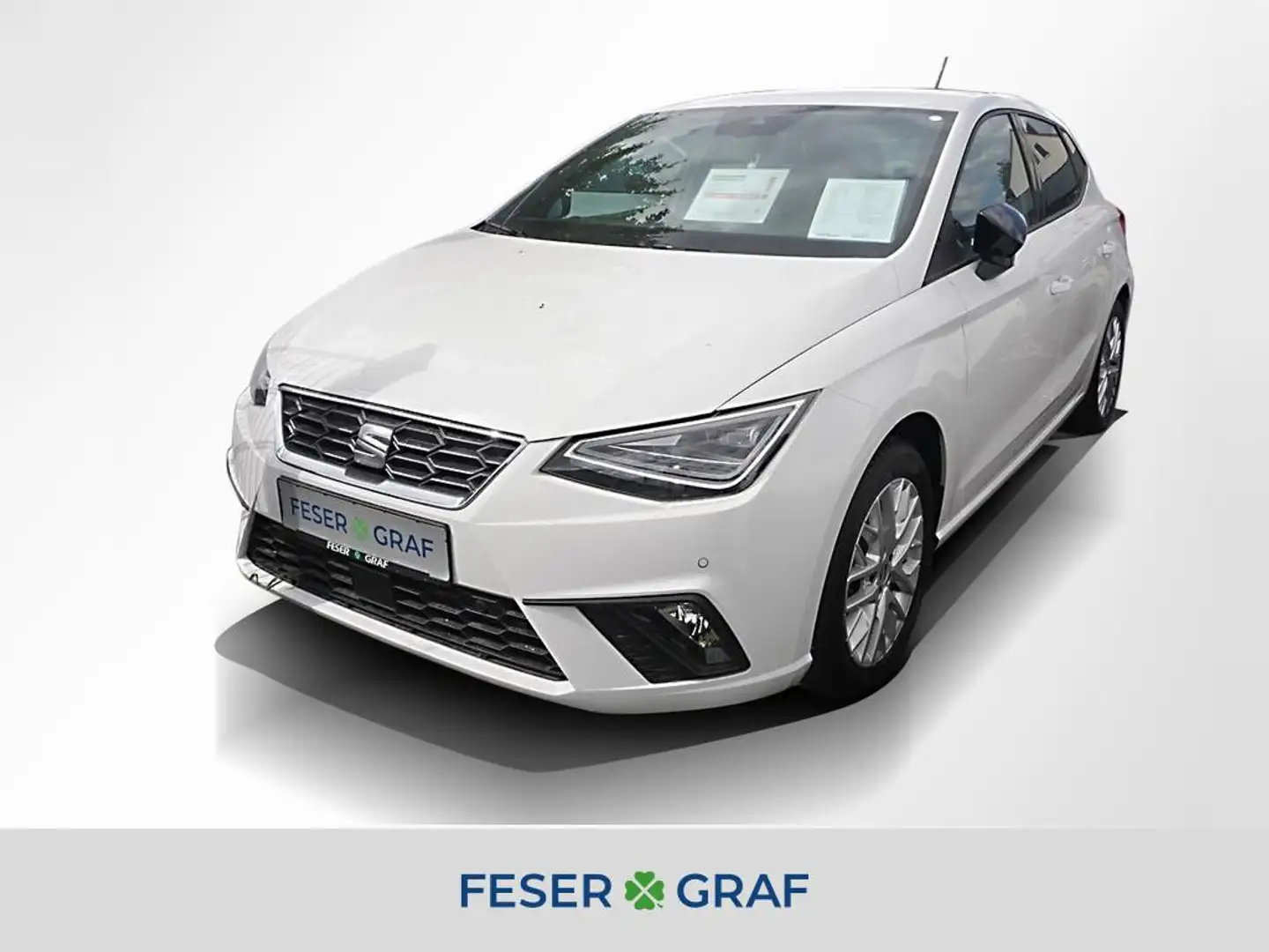 SEAT Ibiza 1.0 TSI FR ACC LED Navi PDC RüKa Sitzh. Weiß - 1