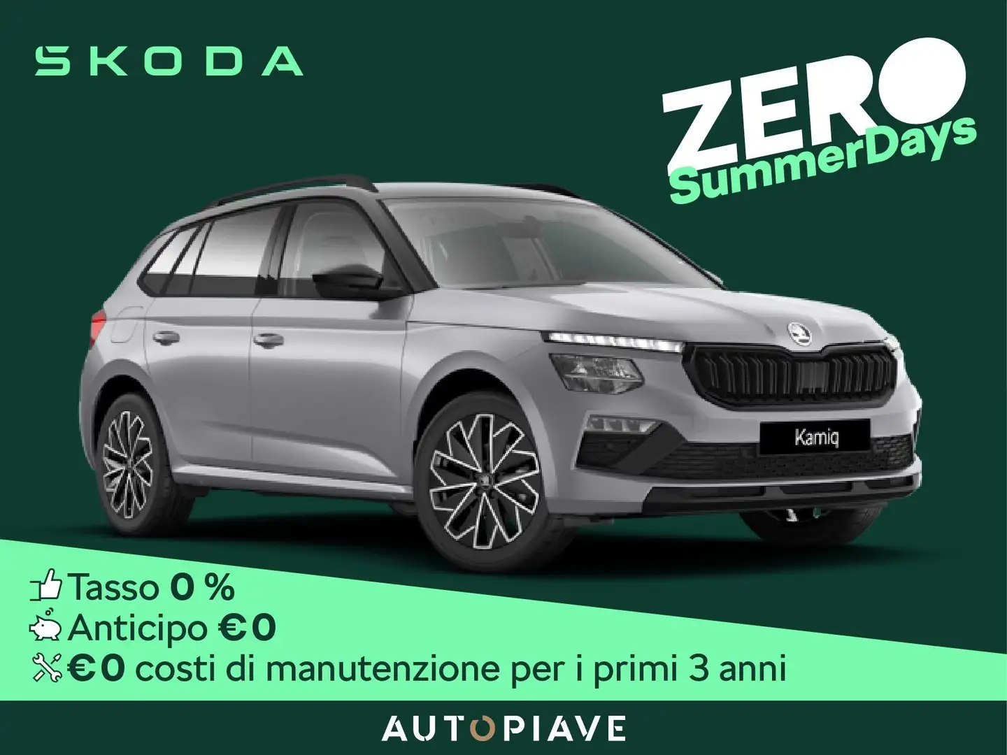 Skoda Kamiq 1.0 TSI 115 CV 130 Edition Argento - 1