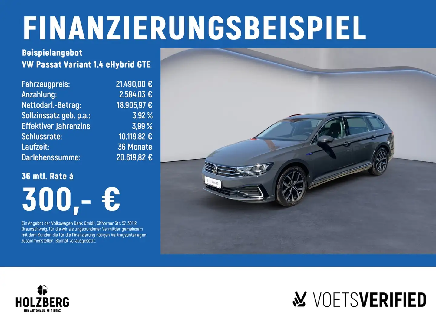 Volkswagen Passat Variant 1.4 eHybrid GTE AHK+RFK+ACC Gris - 2