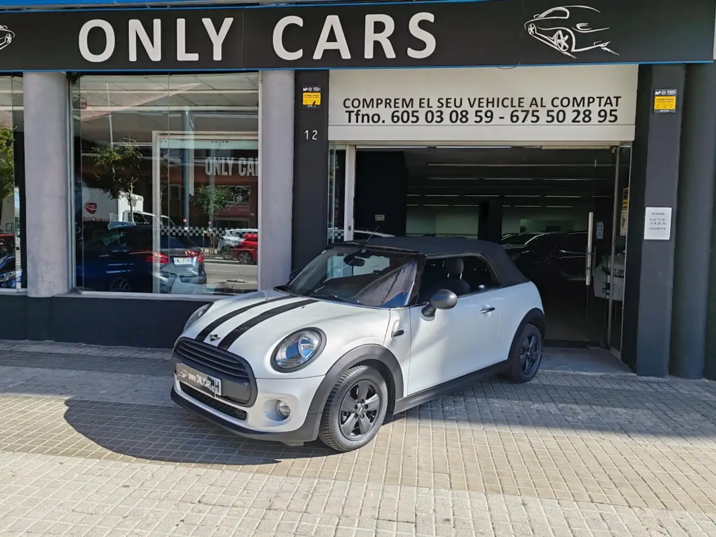 MINI Cooper Cabrio Gris - 1