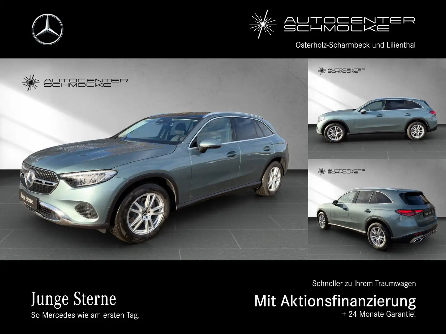 Mercedes-Benz GLC 200 GLC 200 4-M AVANTGARDE ADVANCED PLUS*AHK*WINTERP Silber - 1