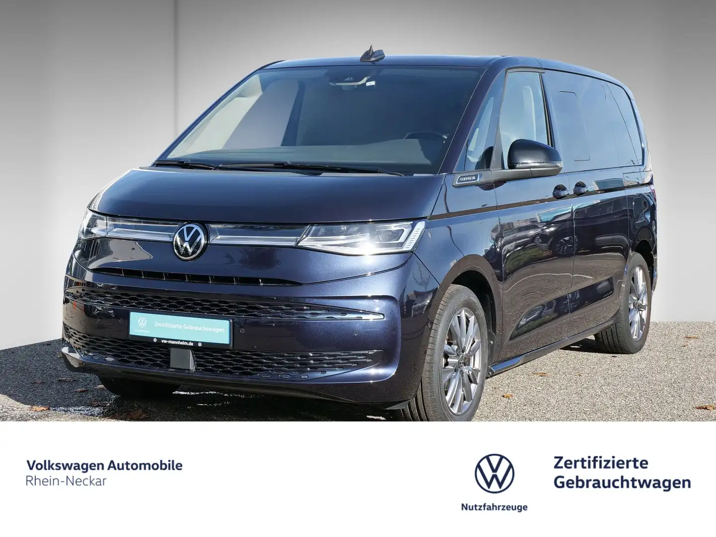 Volkswagen T7 Multivan 1.4 TSI eHybrid DSG 6-Sitzer AHK ACC uv Blau - 2