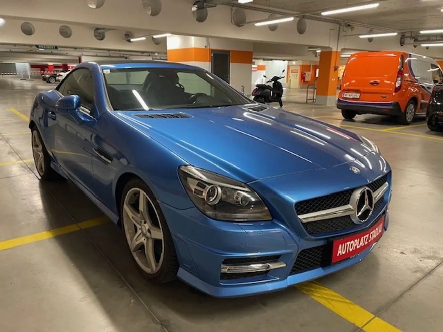 Mercedes-Benz SLK 250 CDI BlueEfficiency DPF Aut. Albastru - 2
