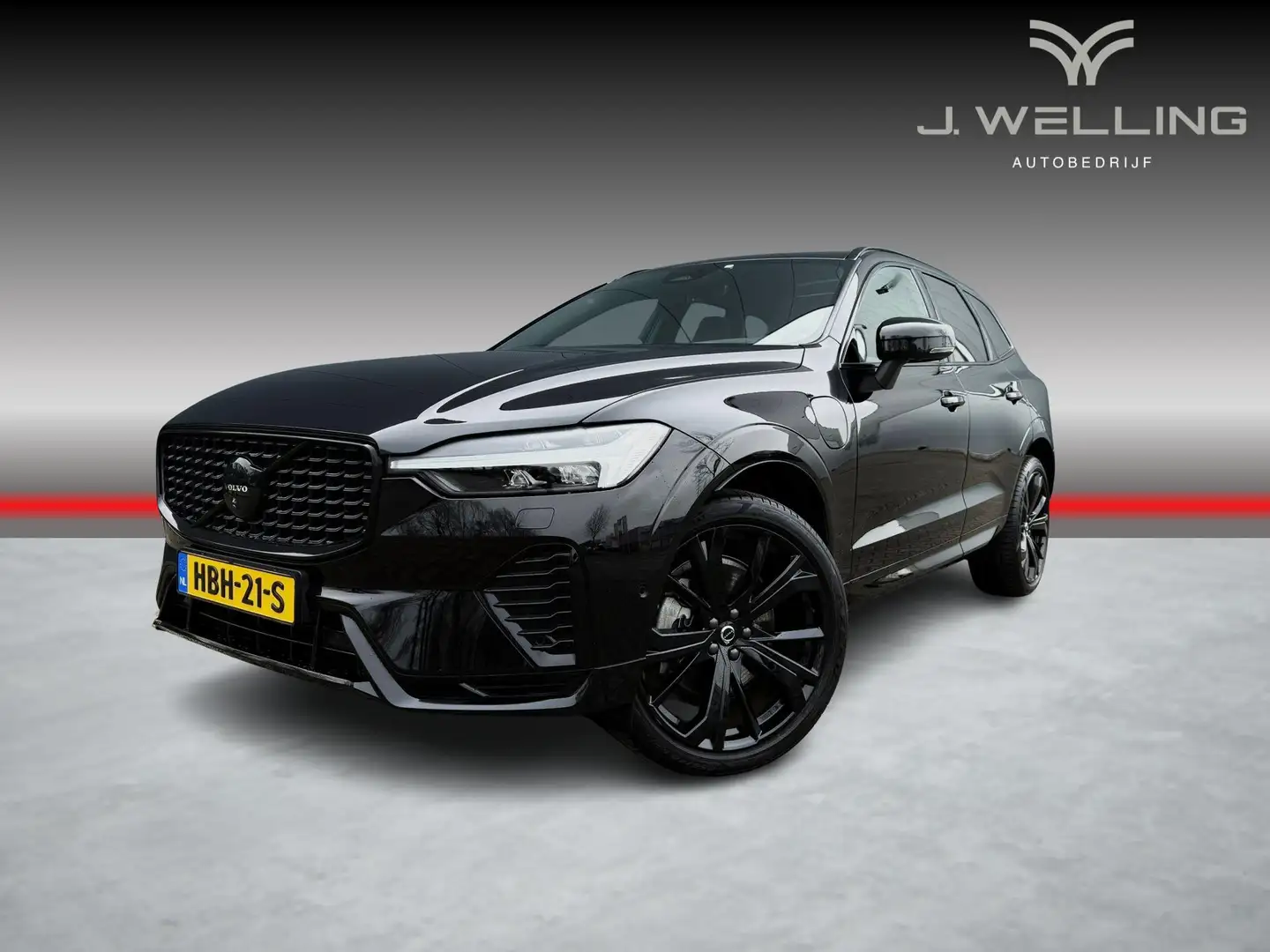 Volvo XC60 2.0 T8 hybrid AWD Ultimate Black Edition B&W Tr.hk Schwarz - 1