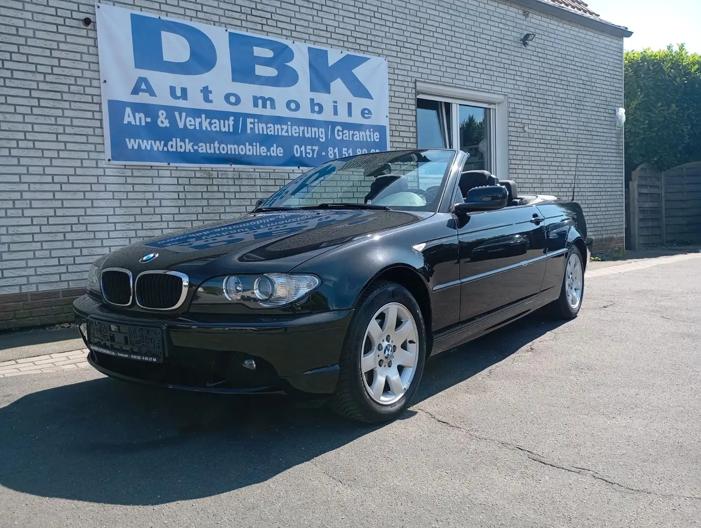 BMW 318 Ci Cabrio Klima Teilleder PDC Noir - 1