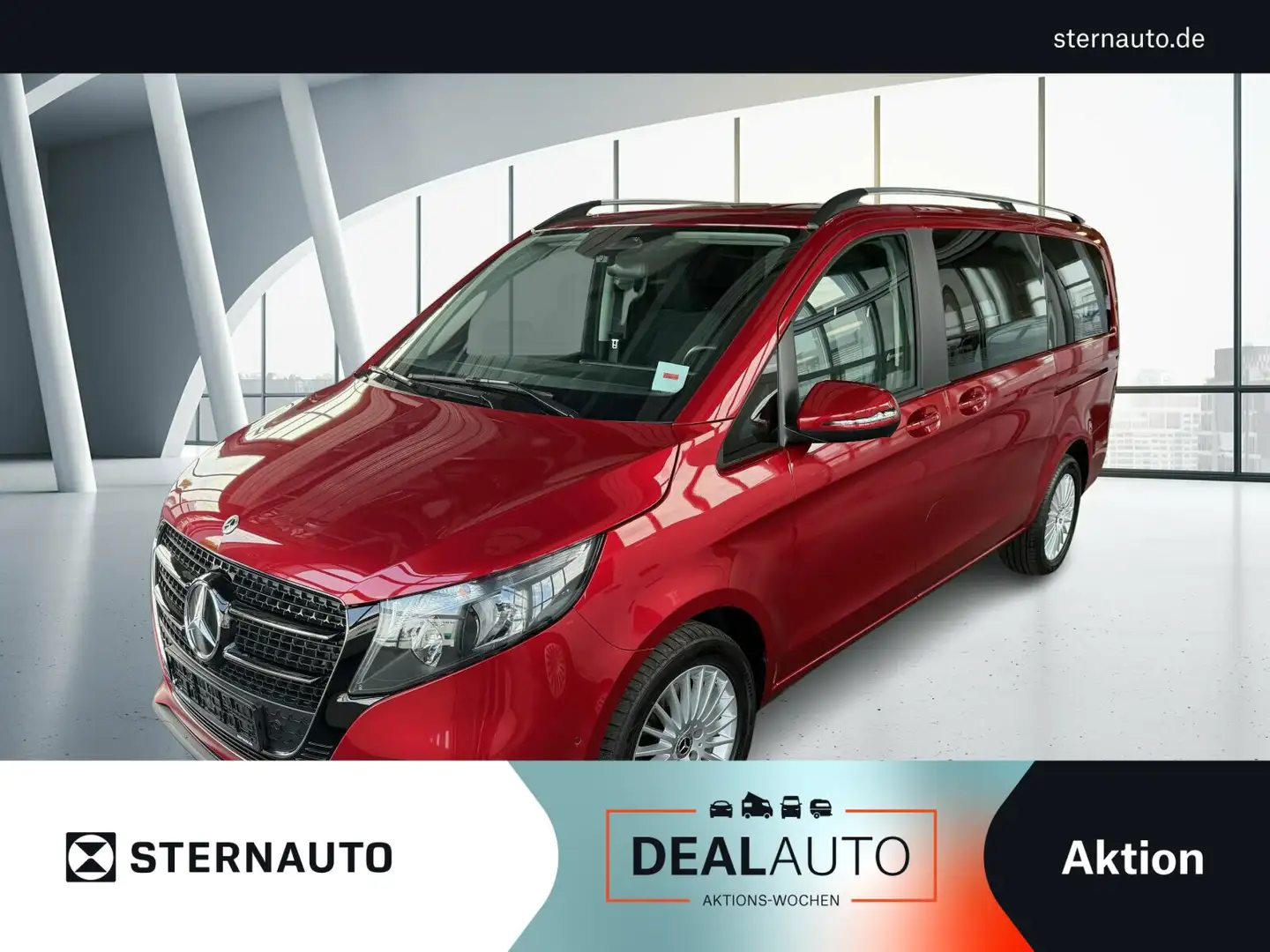 Mercedes-Benz V 250 V 250 d Lang DISTR. Navi AHK Widescreen Rouge - 1