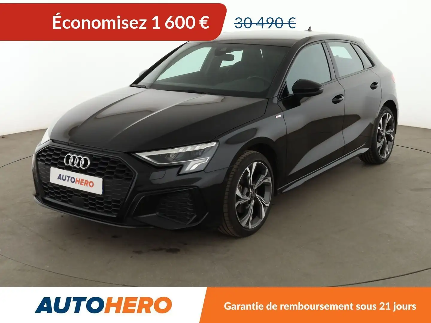 Audi 35 TDI S Line S Tronic 7 Noir - 1