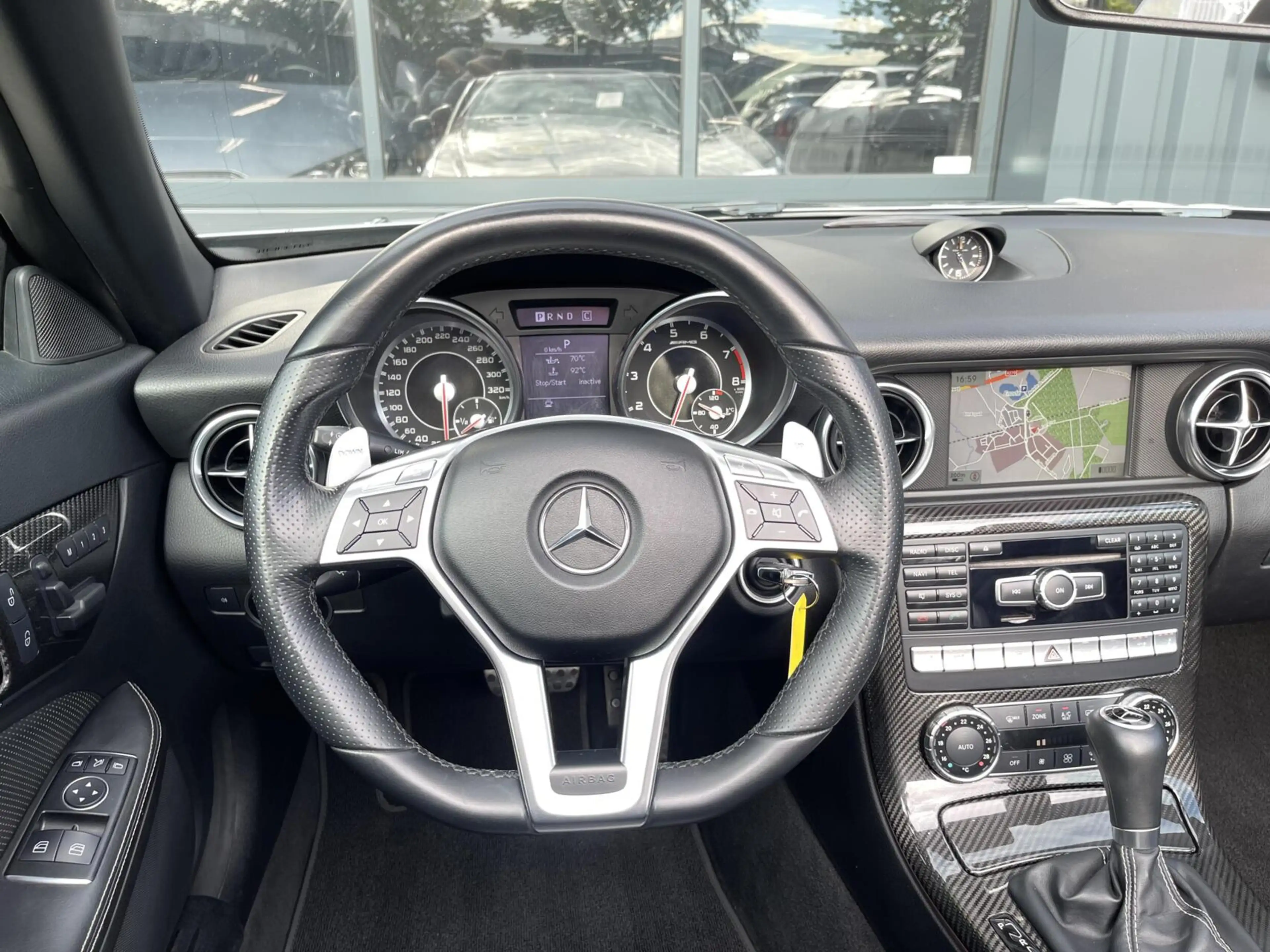 Mercedes-Benz SLK 55 AMG Edition 1 MAGIC SKY|HARMAN KARDON|AIRSCARF|SFEERVE — photo 7